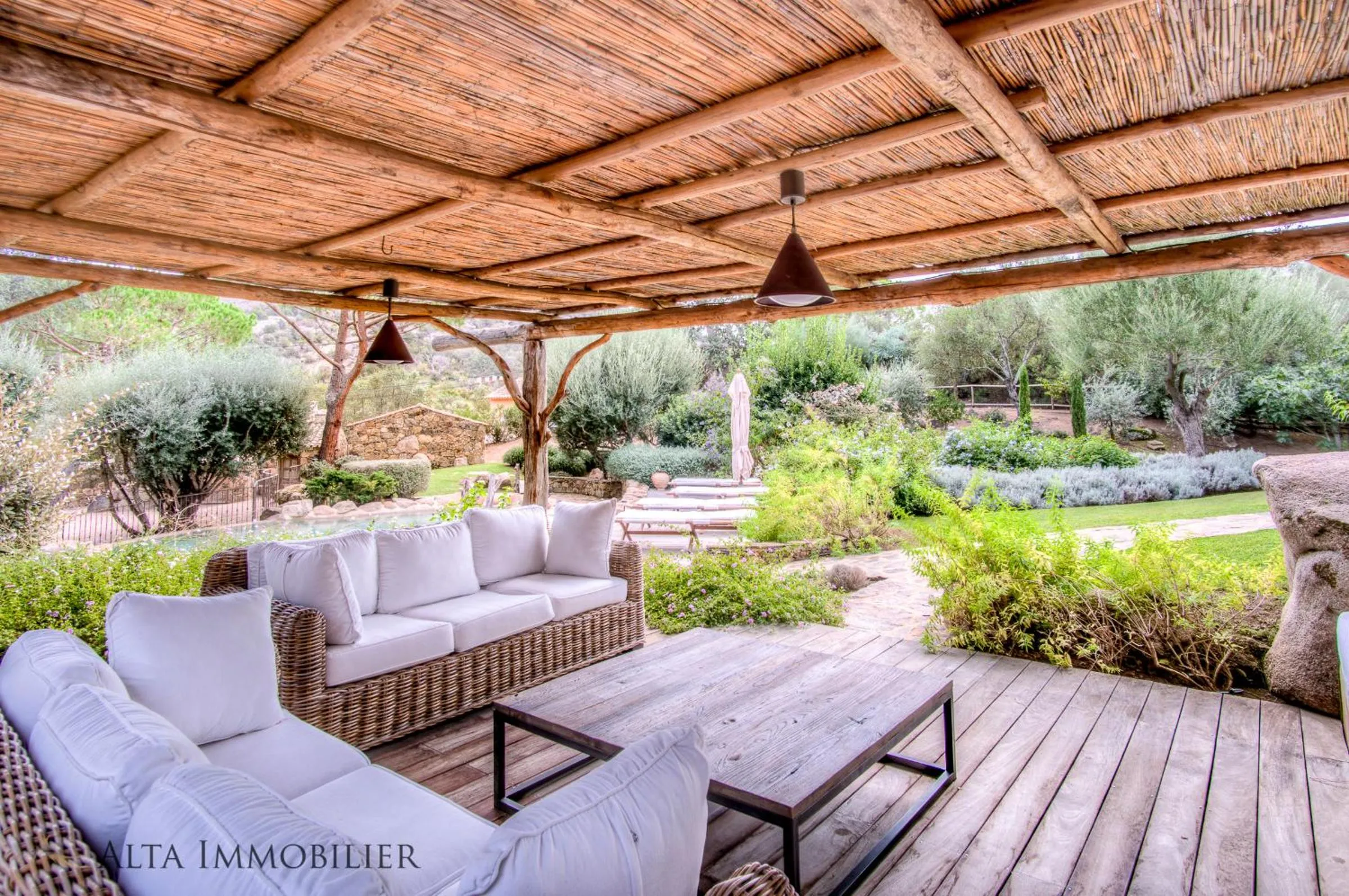 Garden in Villa Serenita Pallombaggia