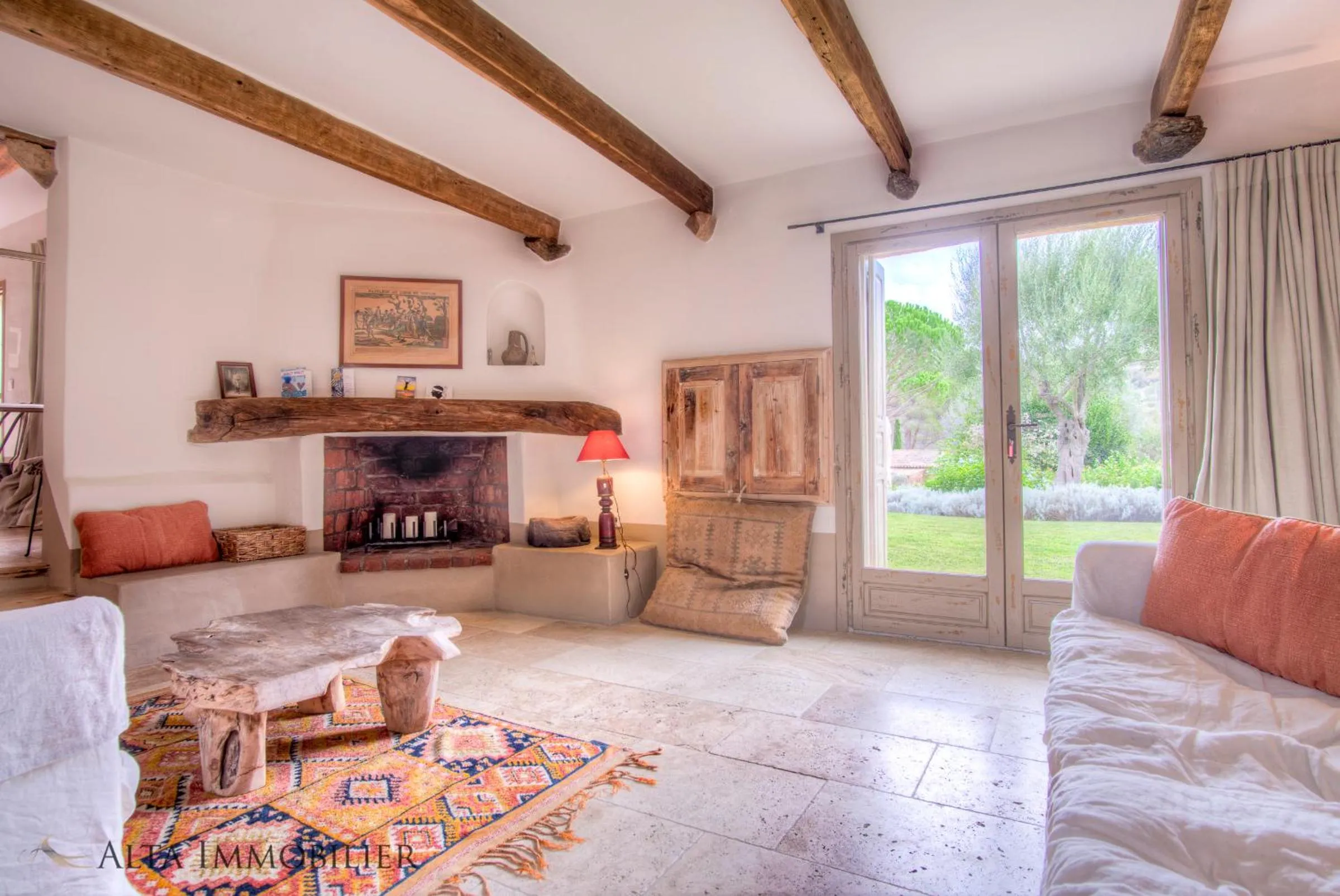 Living room in Villa Serenita Pallombaggia