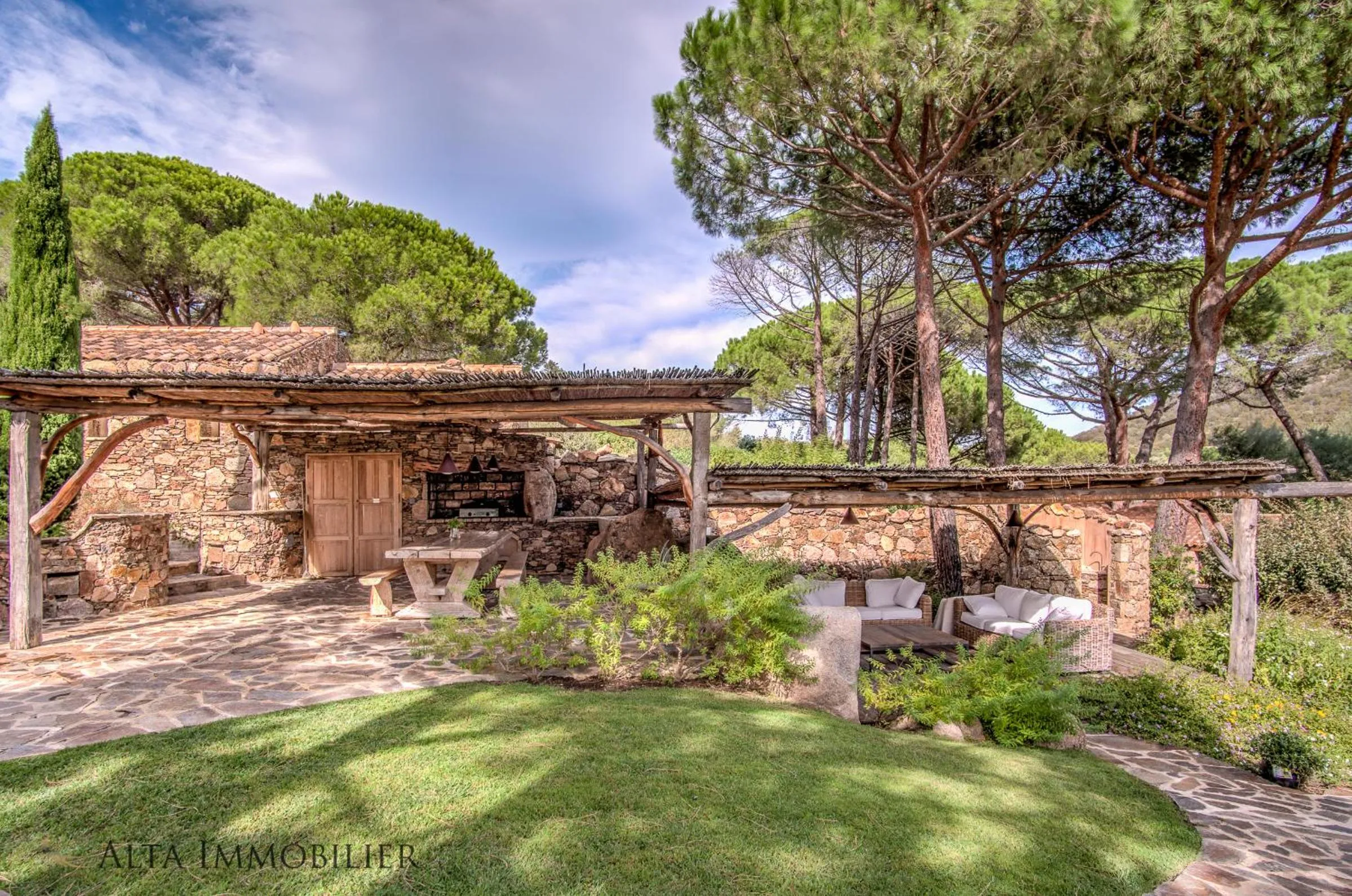 Garden in Villa Serenita Pallombaggia