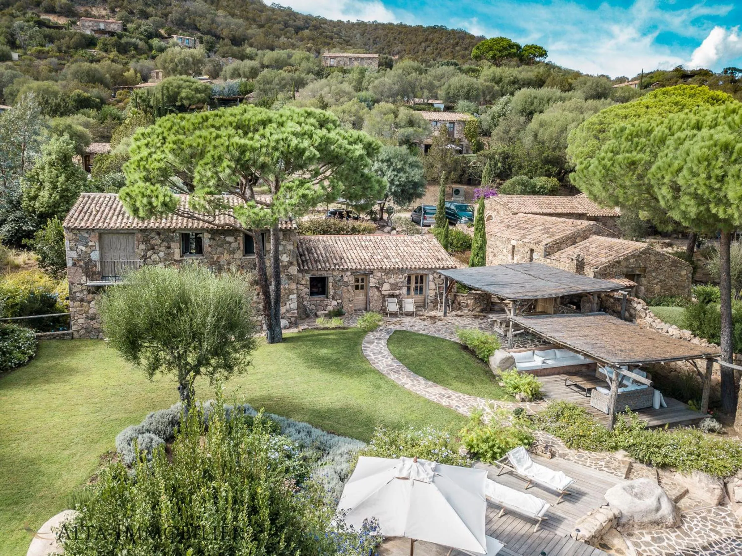 Garden in Villa Serenita Pallombaggia