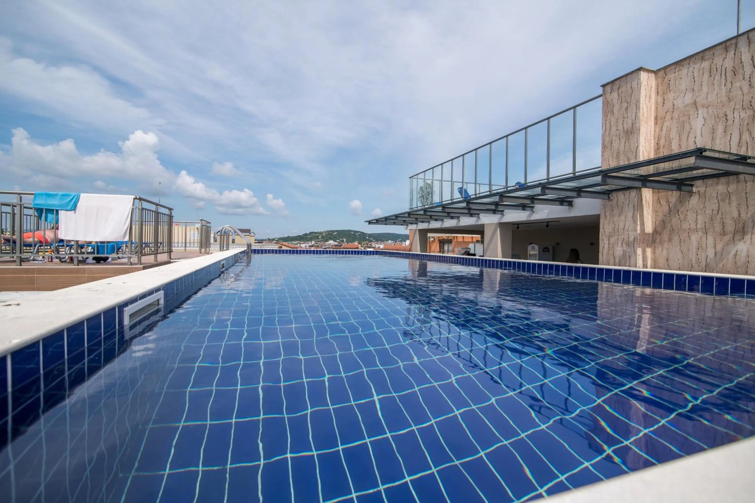 Swimming pool in Cinema Hotel