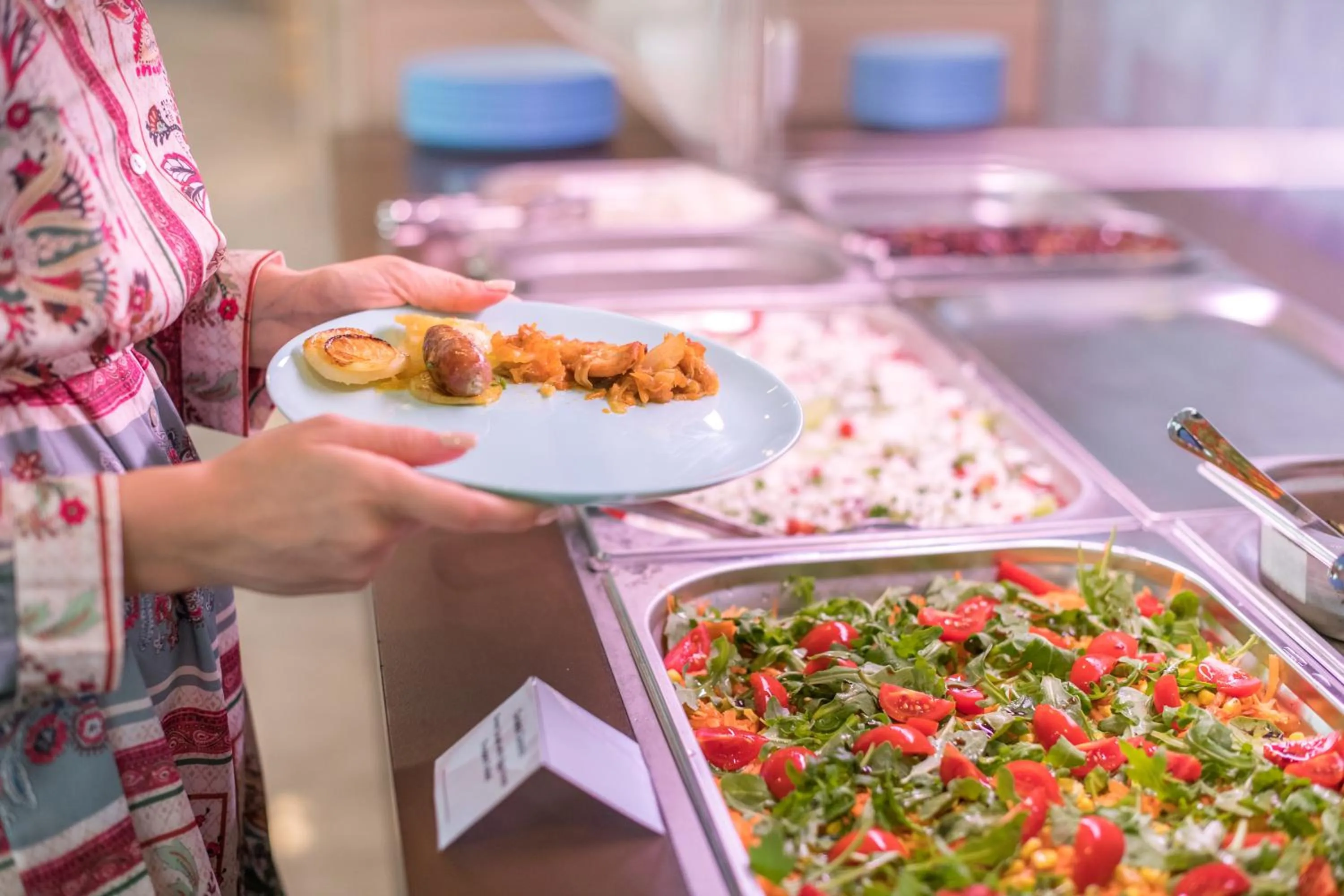 Food and drinks in Cinema Hotel