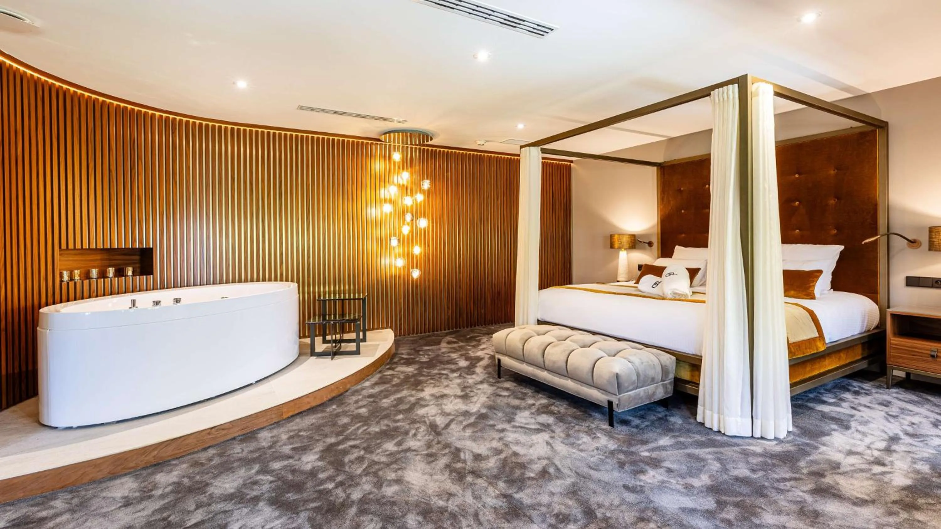 Photo of the whole room, Bed in Domaine de Dolomieu Hotel & Spa - BW Premier Collection