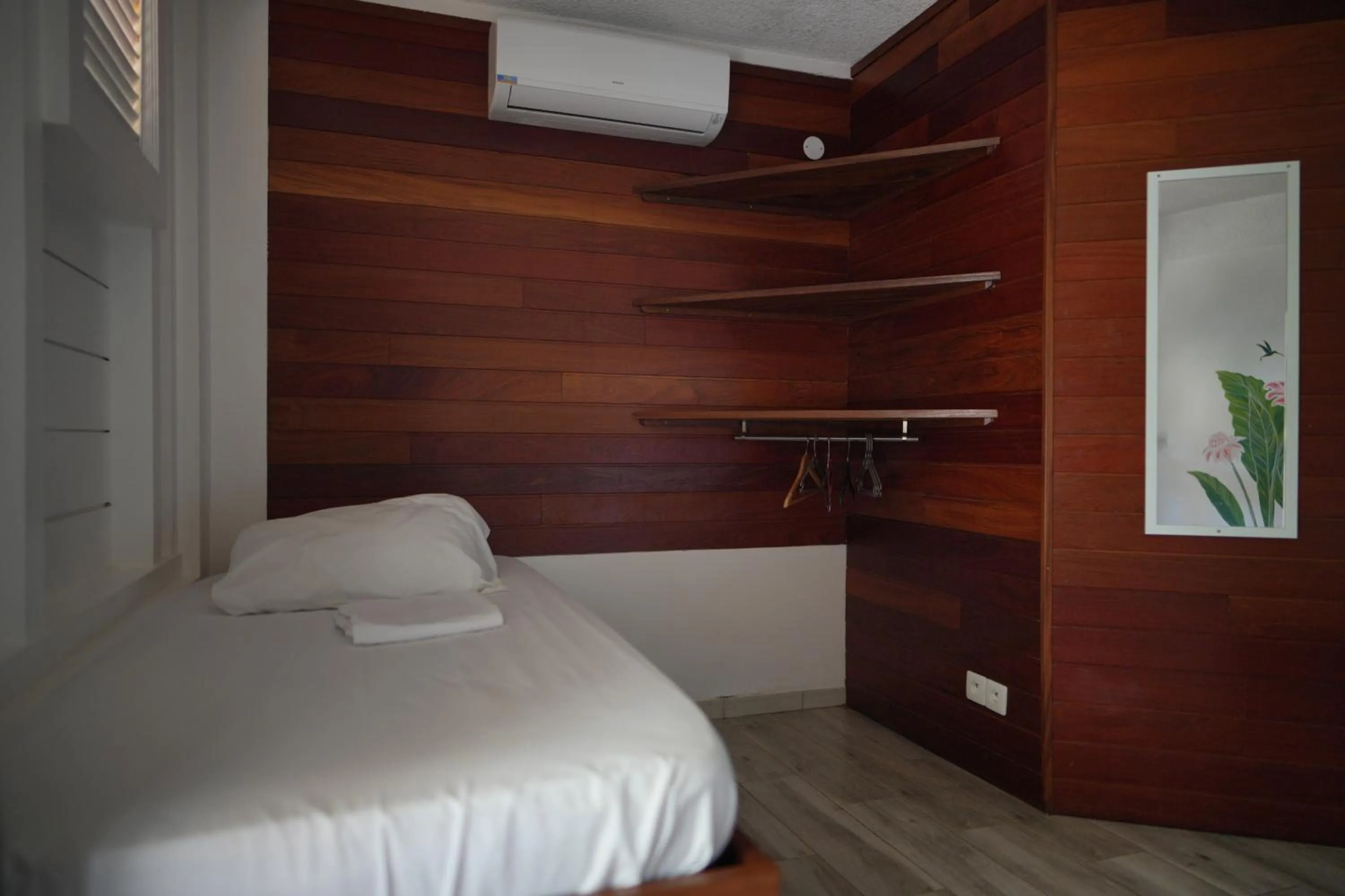 Bed in Hôtel Résidence Océane