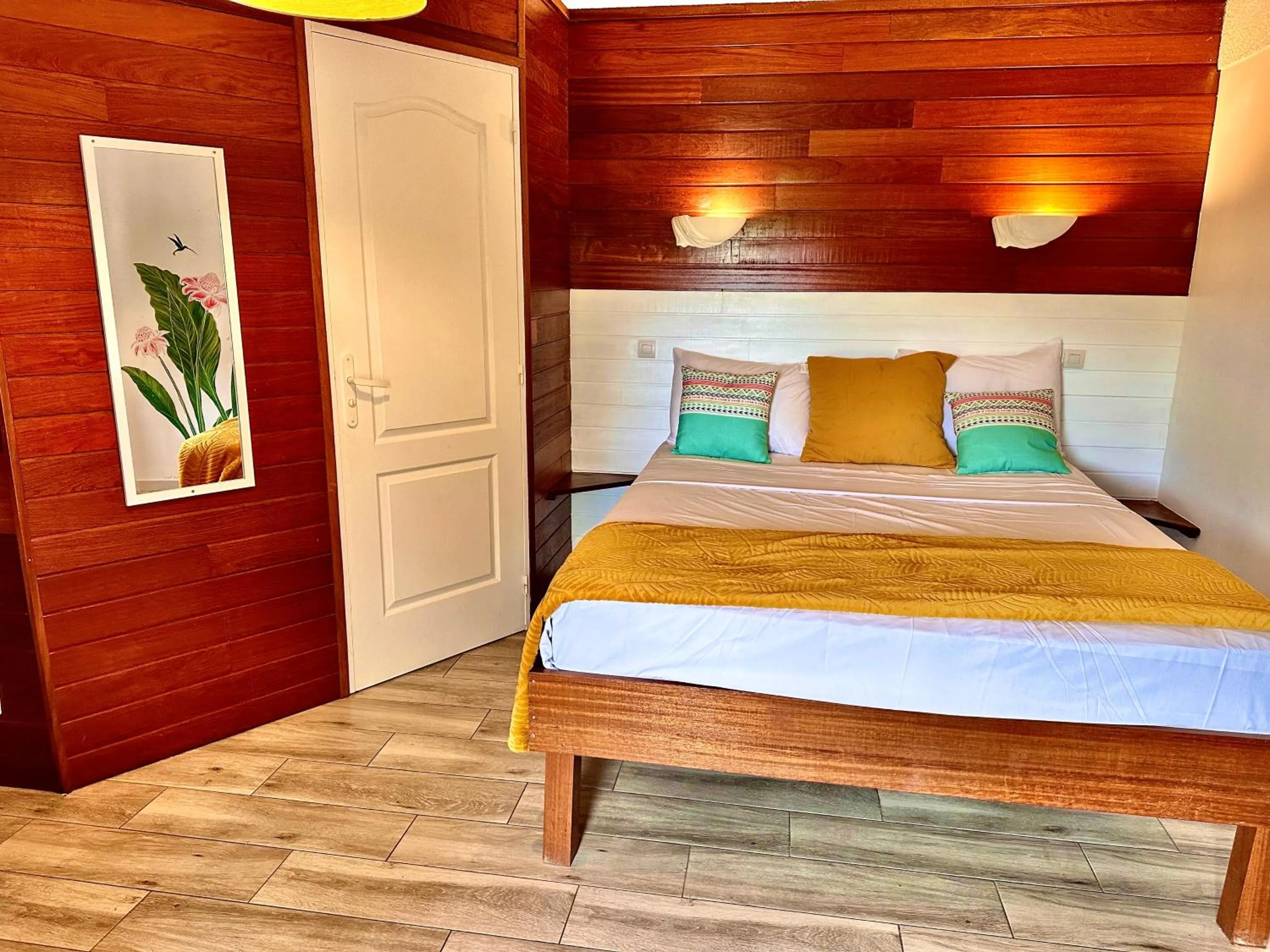 Bed in Hôtel Résidence Océane