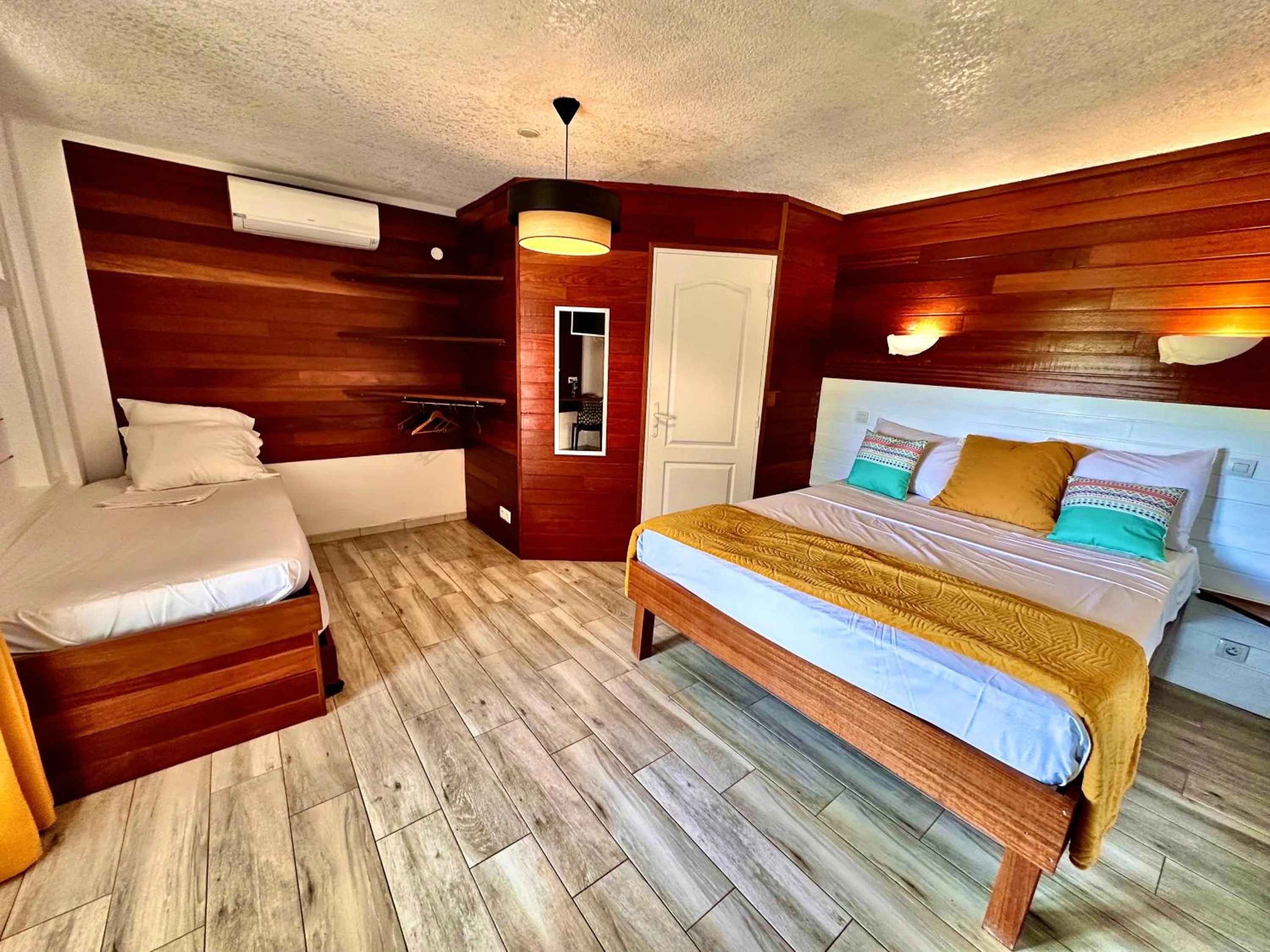 Bed in Hôtel Résidence Océane