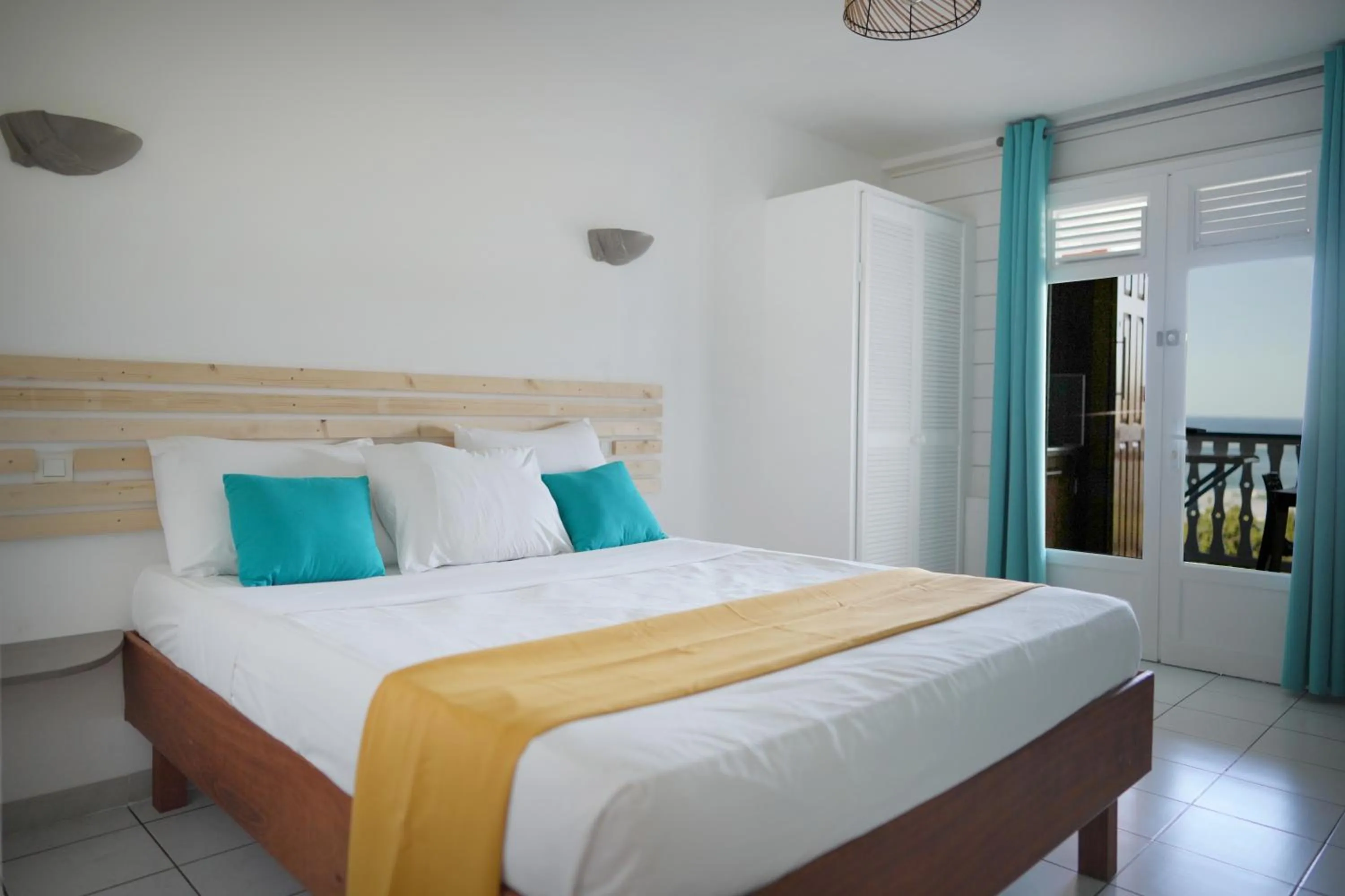 Bed in Hôtel Résidence Océane