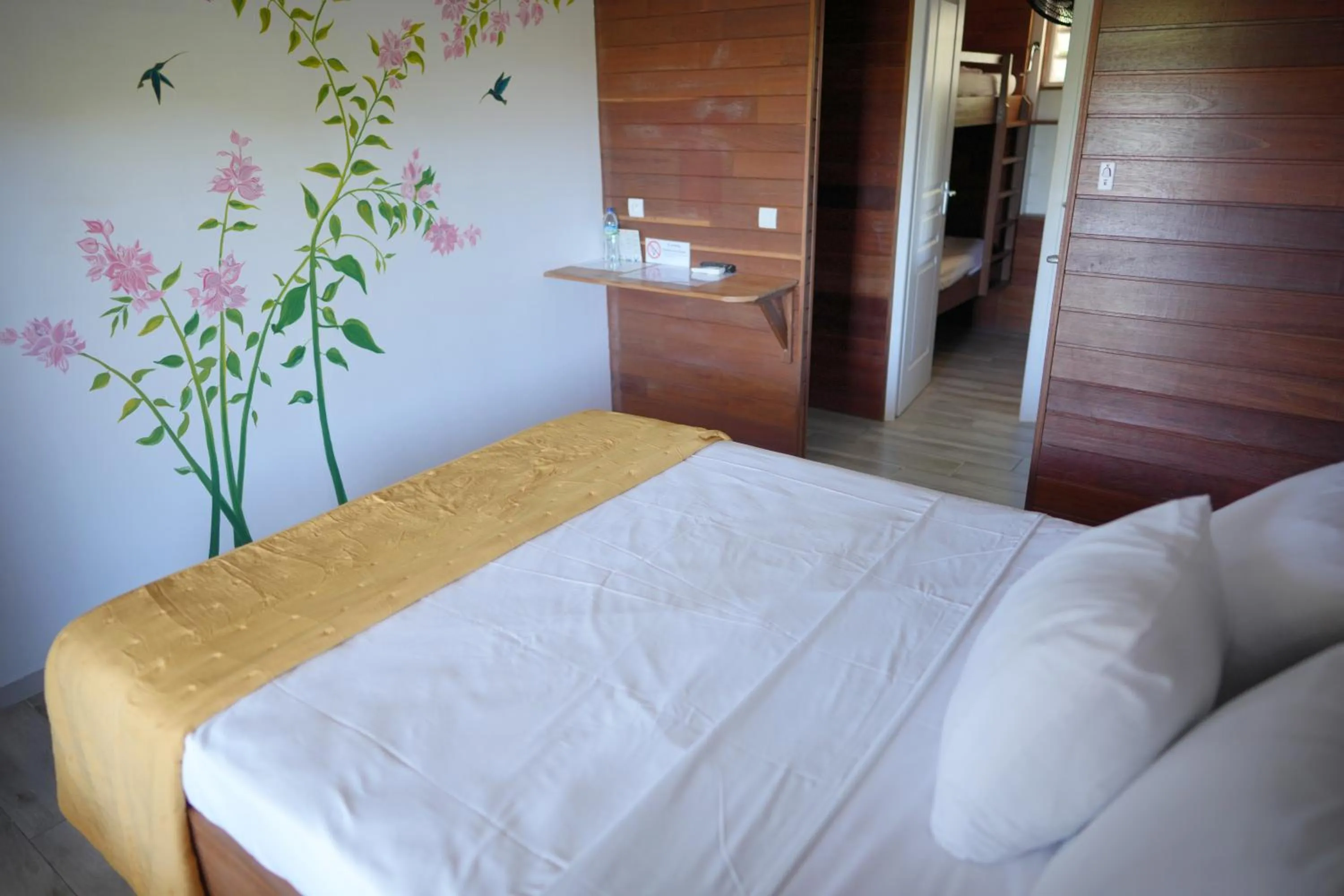 Bed in Hôtel Résidence Océane