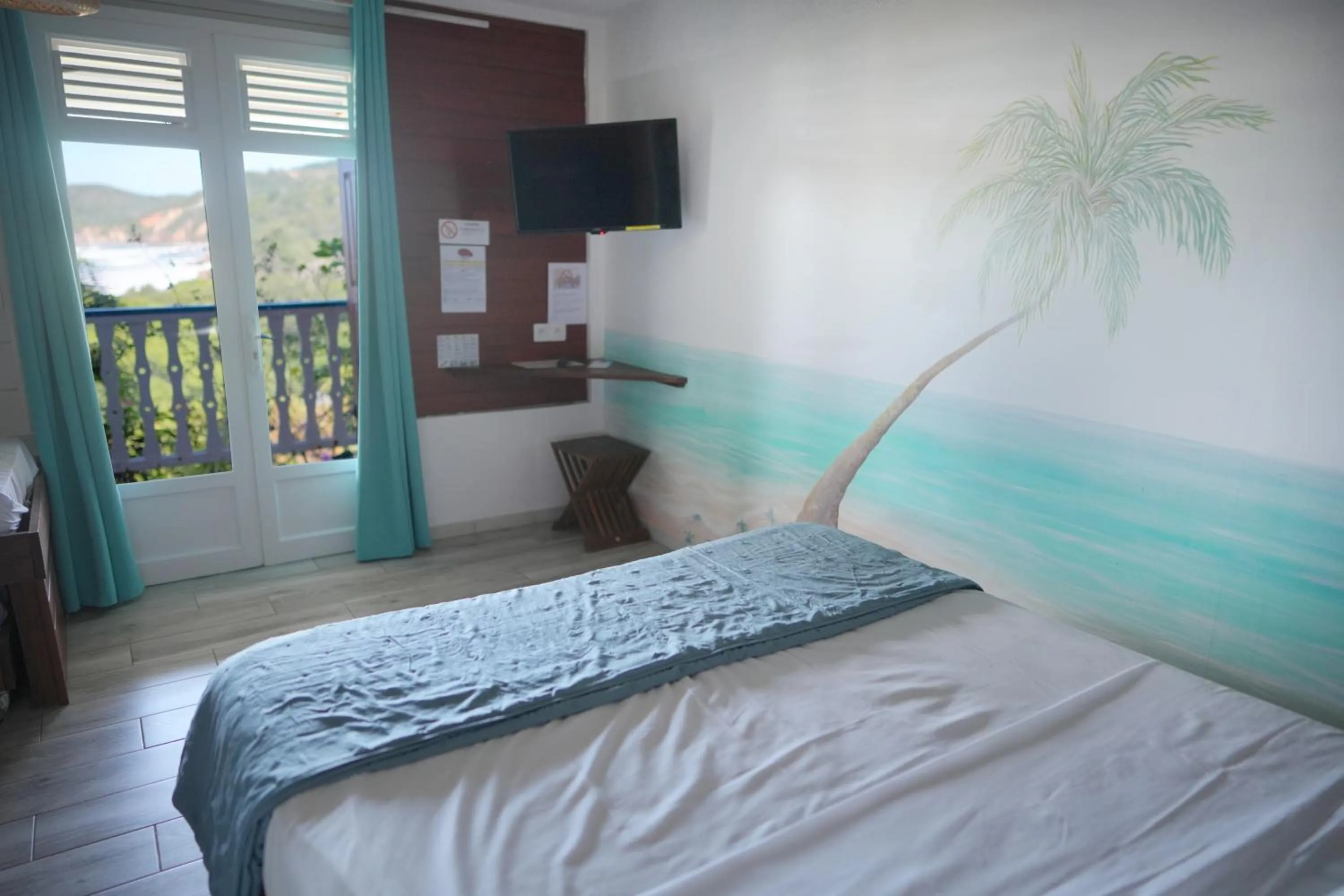 Bed in Hôtel Résidence Océane