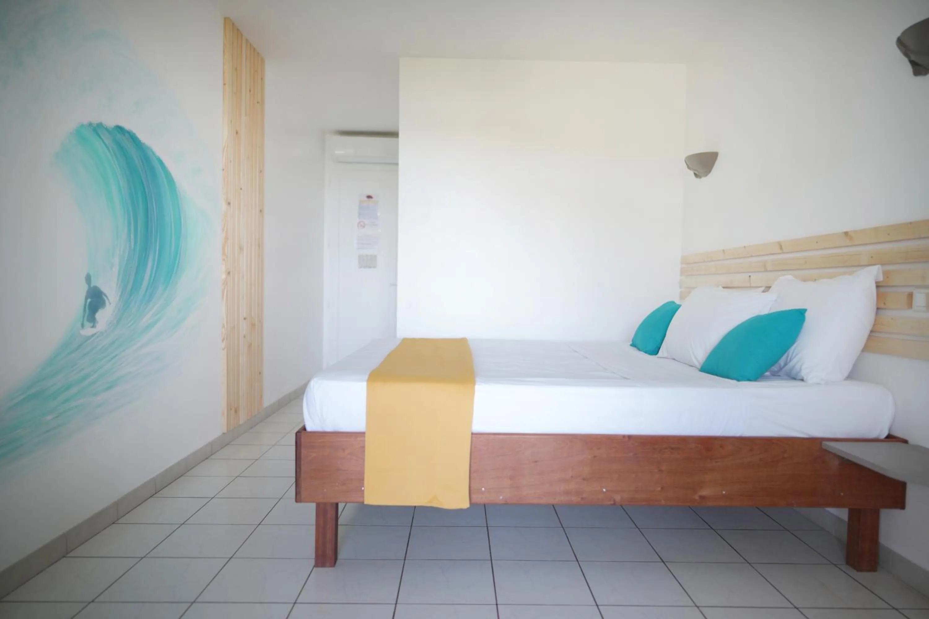 Bed in Hôtel Résidence Océane