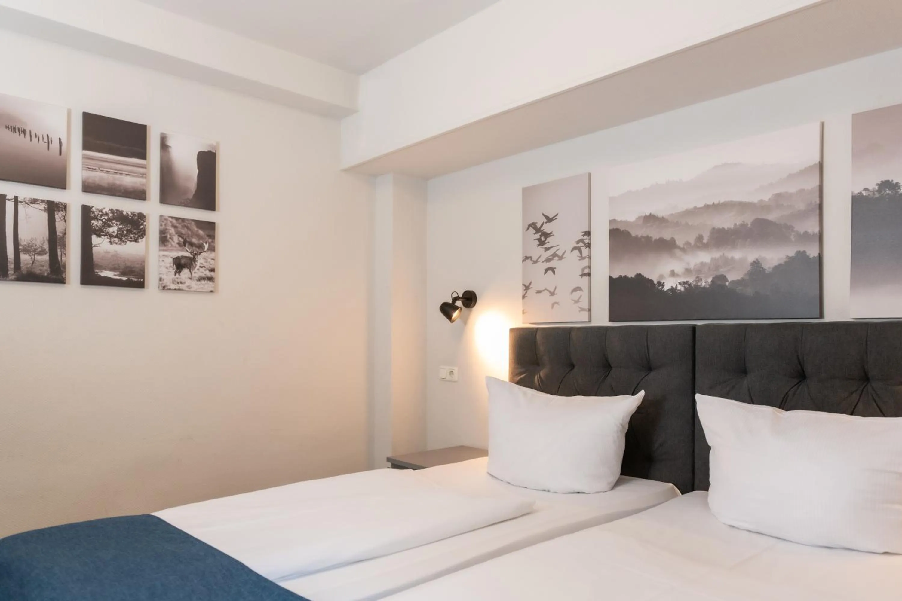 Bedroom, Bed in Art Hotel Aachen