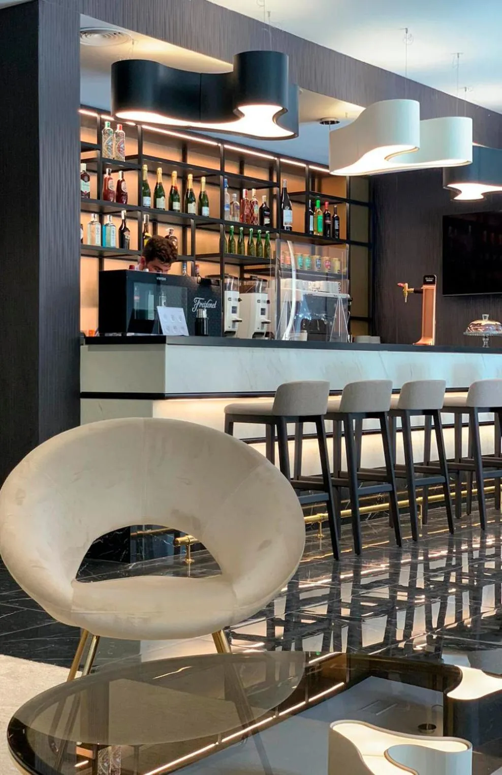 Lounge or bar in Abba San Sebastián Hotel