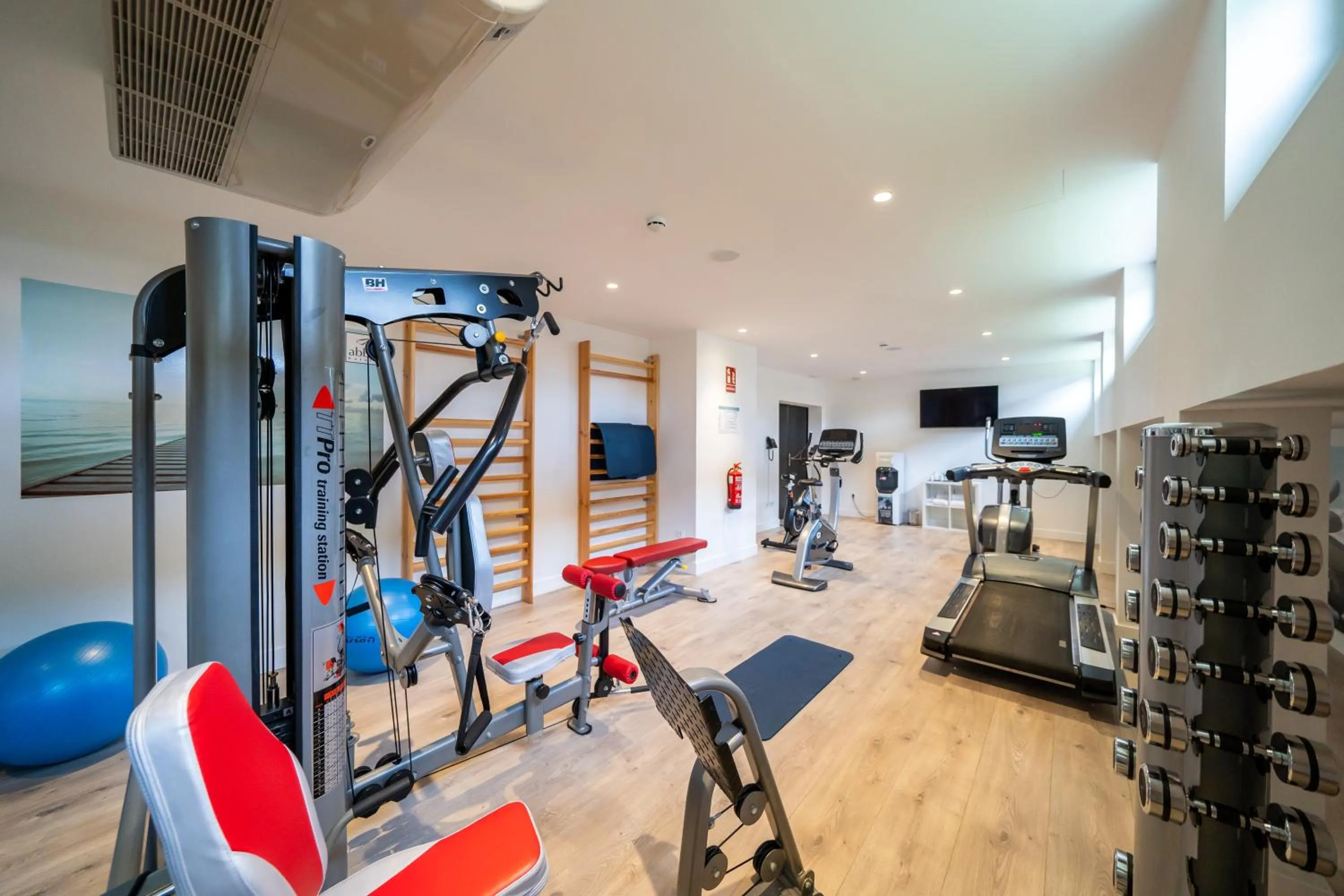 Fitness centre/facilities in Abba San Sebastián Hotel