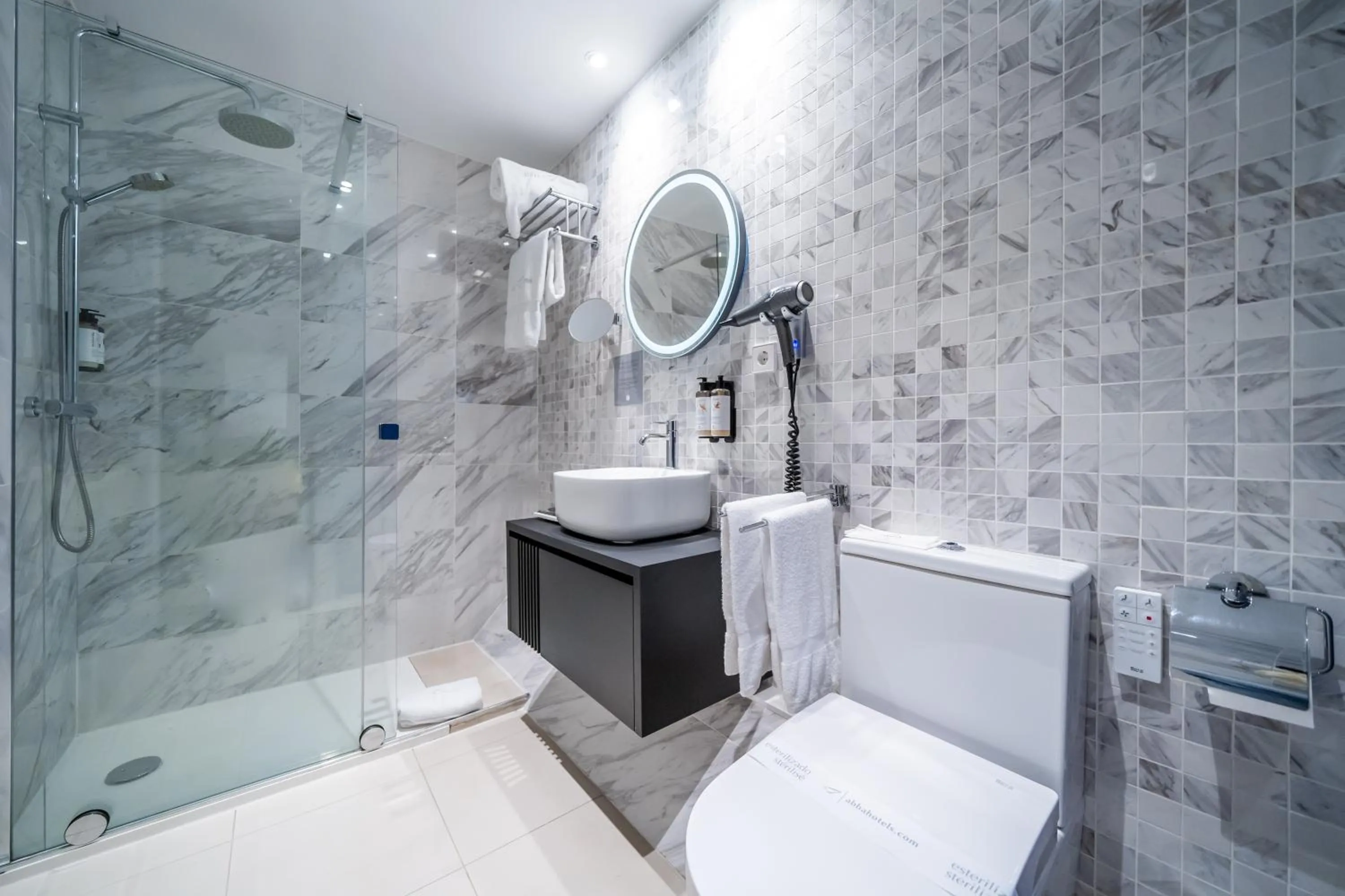 Bathroom in Abba San Sebastián Hotel