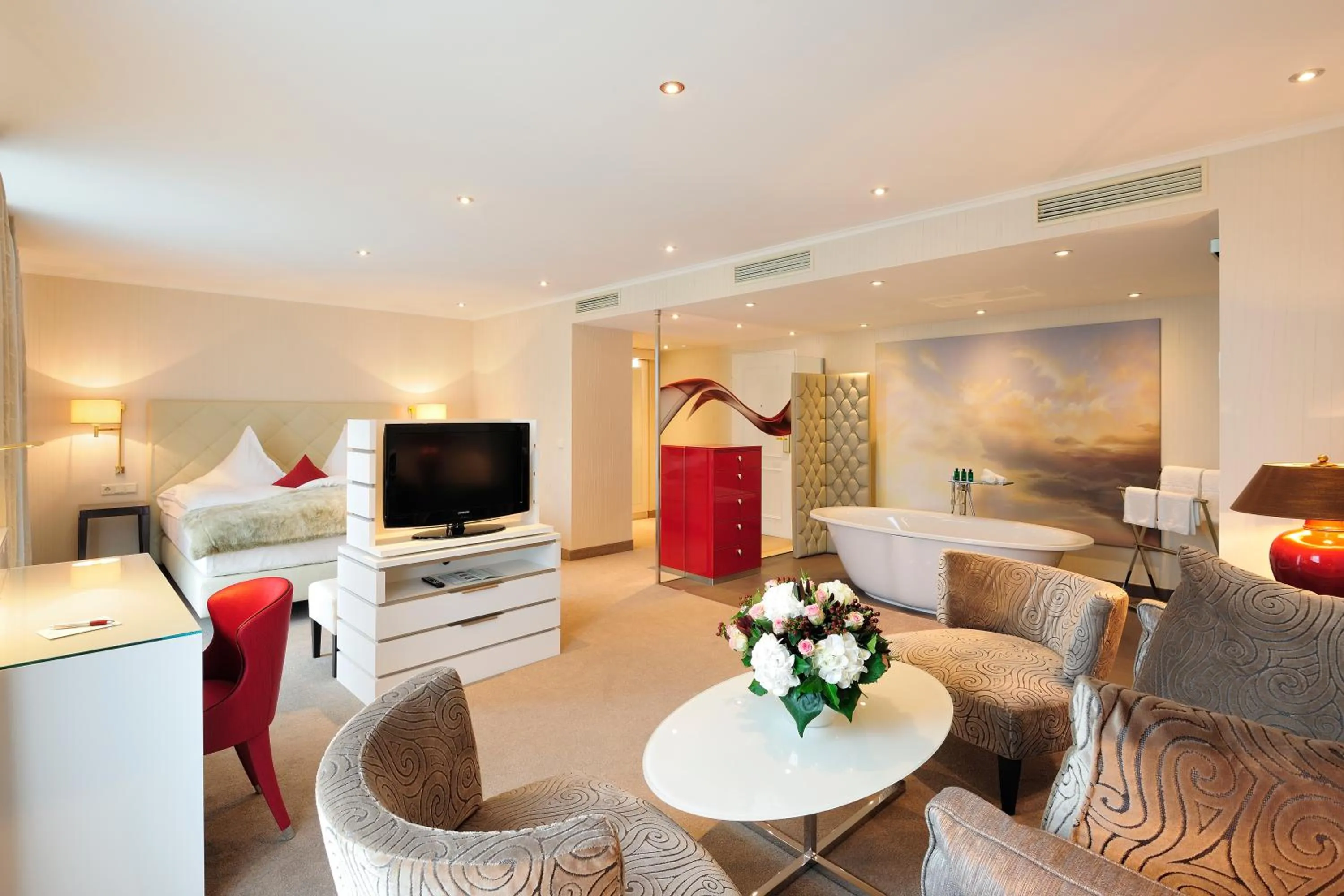 Living room in Kastens Hotel Luisenhof