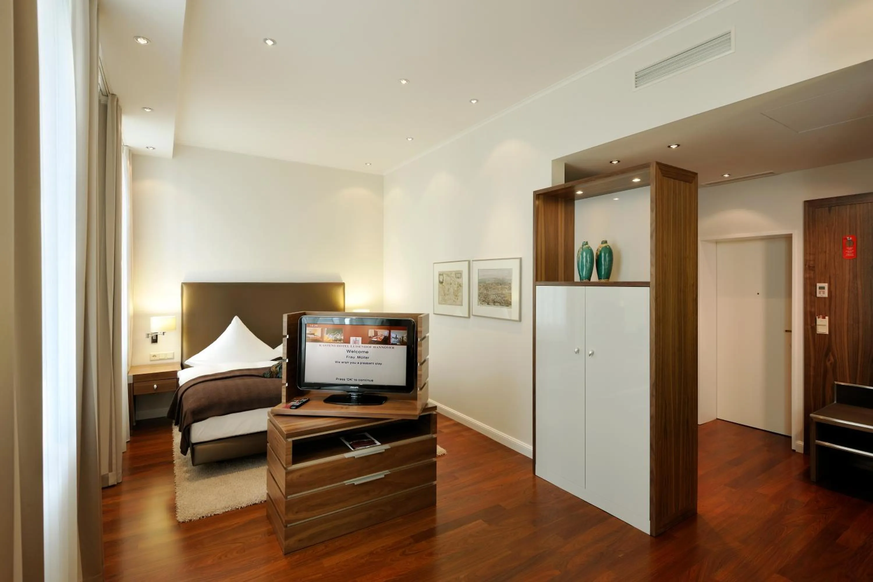 Bed in Kastens Hotel Luisenhof