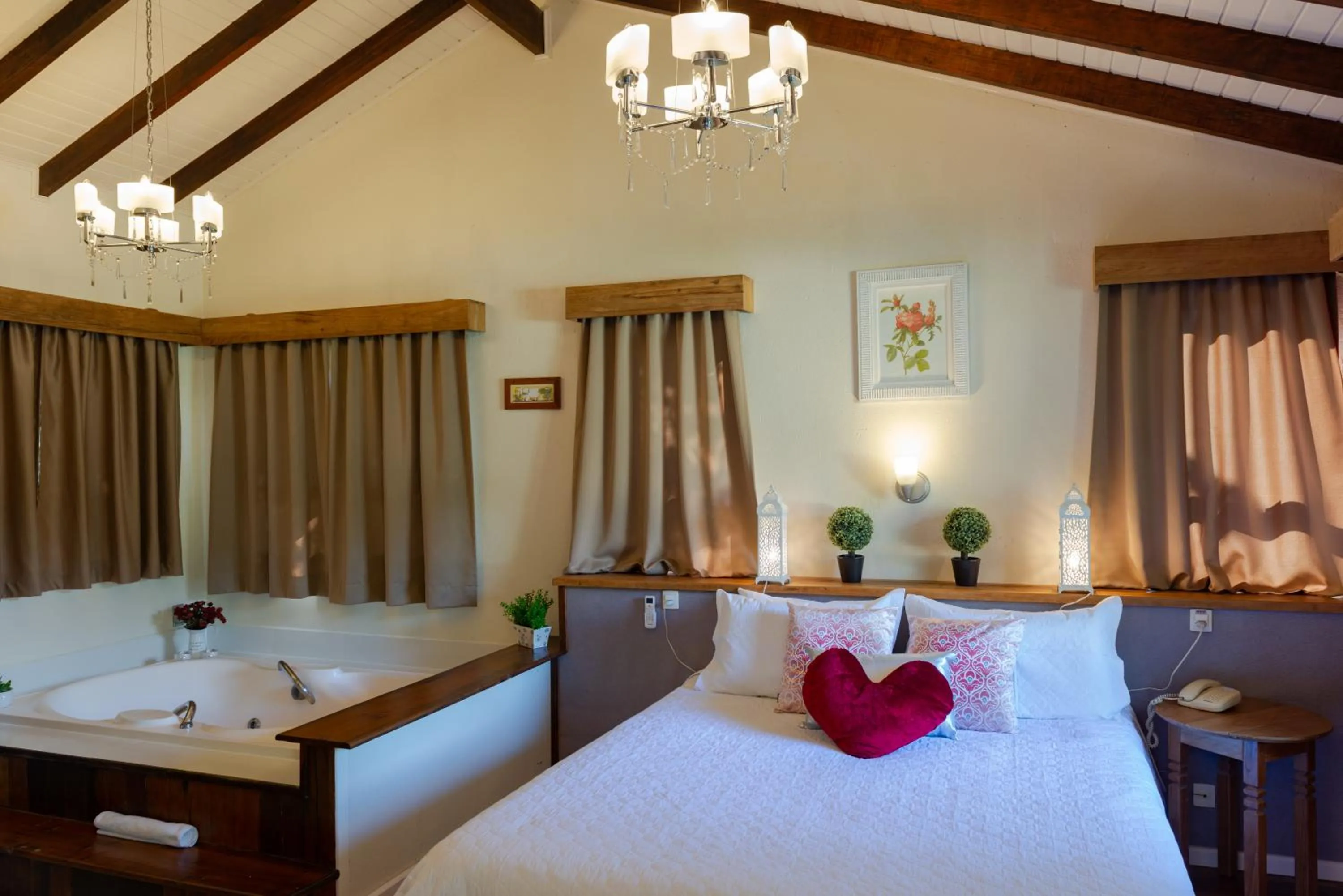 Bed in Serra Bela Eco Pousada