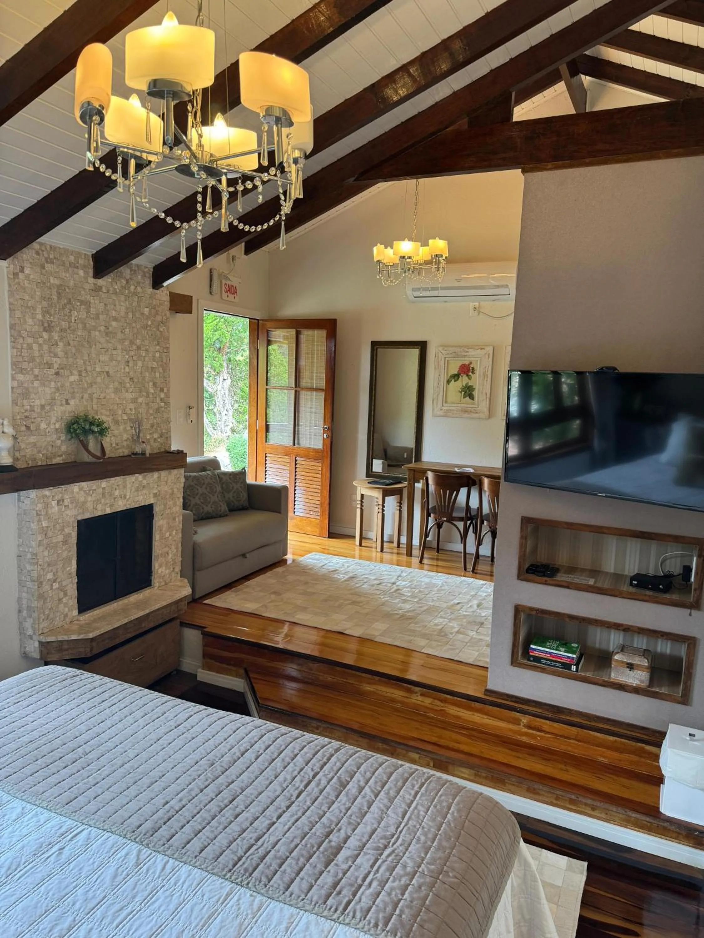 Bed in Serra Bela Eco Pousada