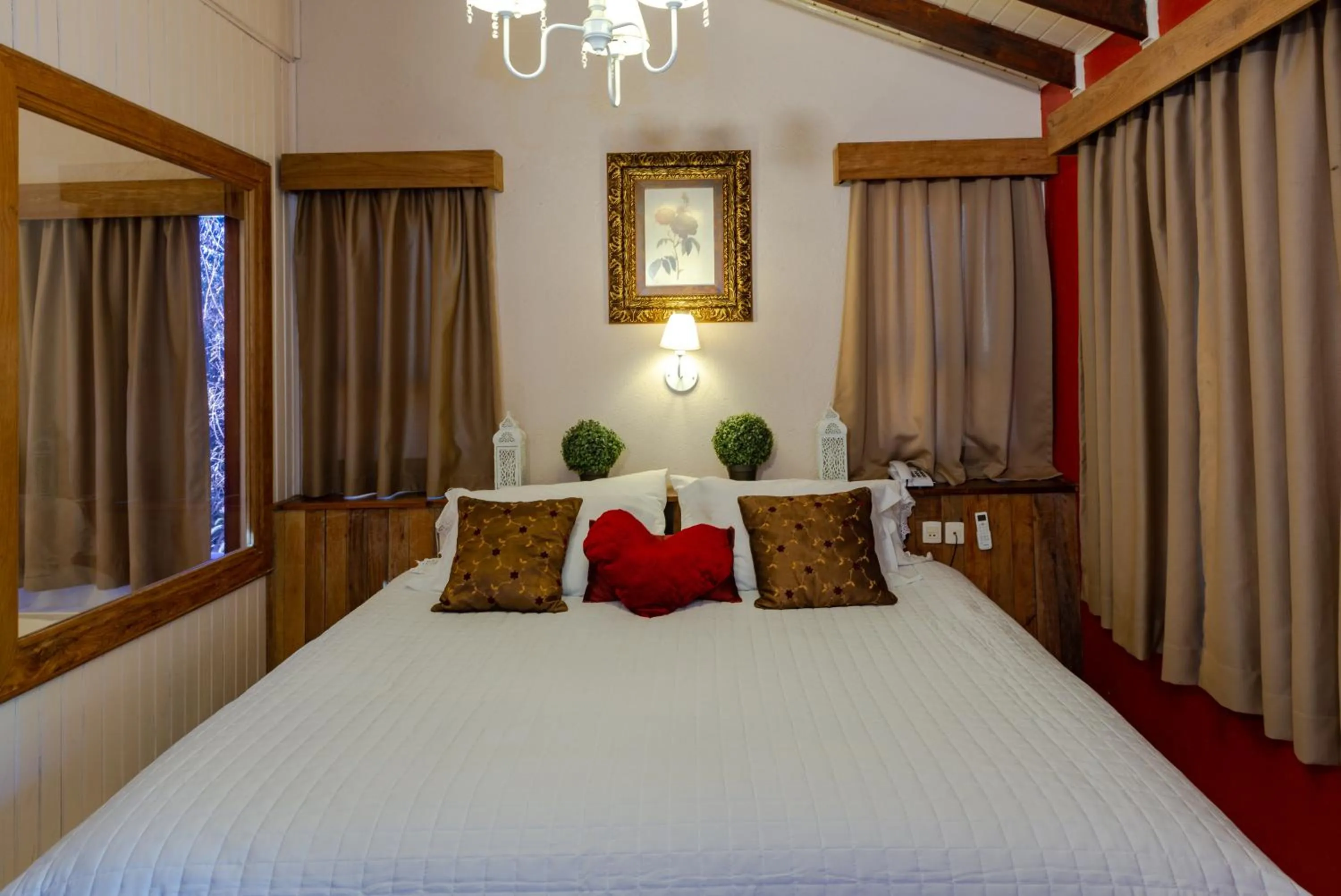 Bed in Serra Bela Eco Pousada