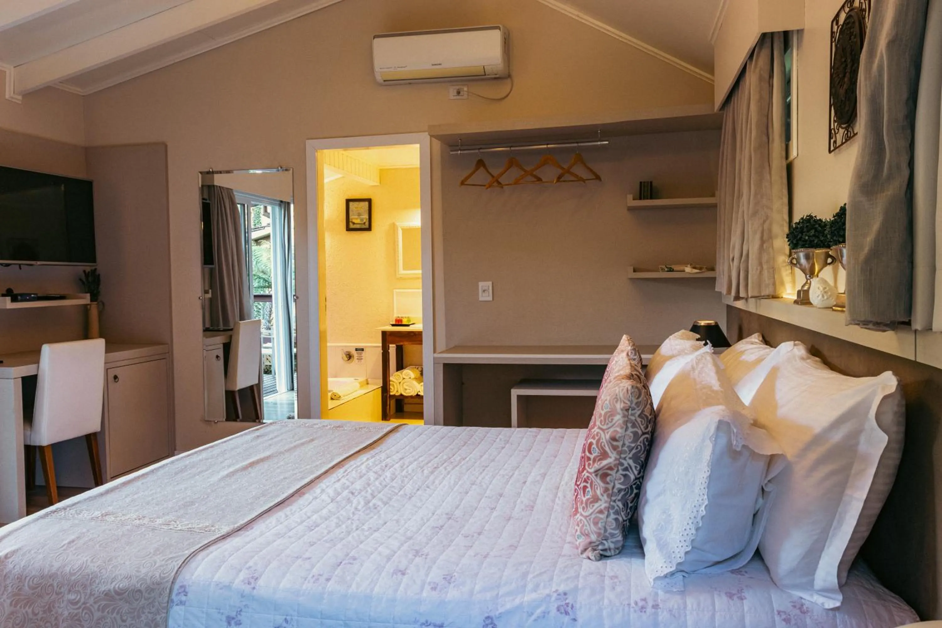 Bed in Serra Bela Eco Pousada