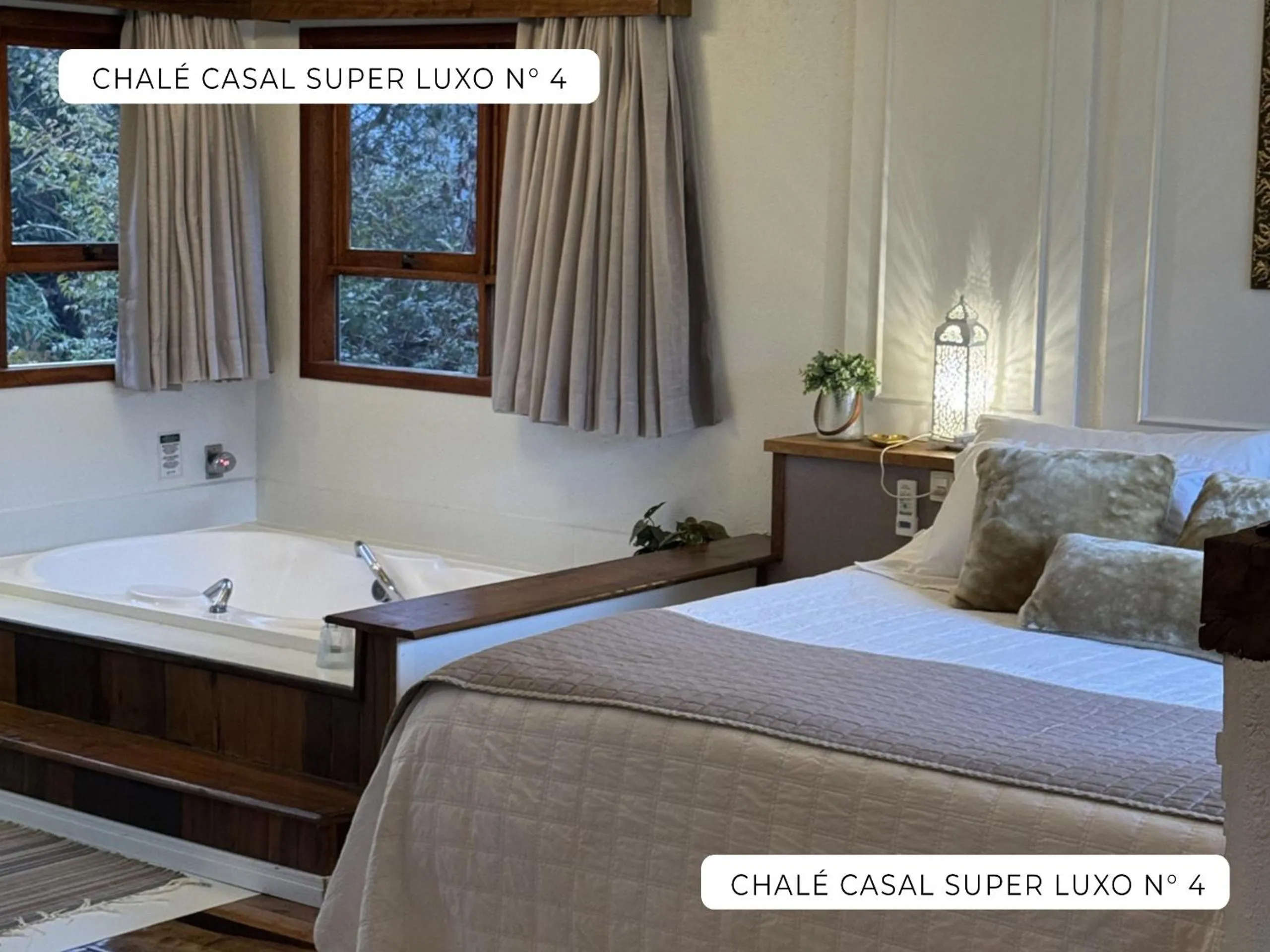 Bed in Serra Bela Eco Pousada