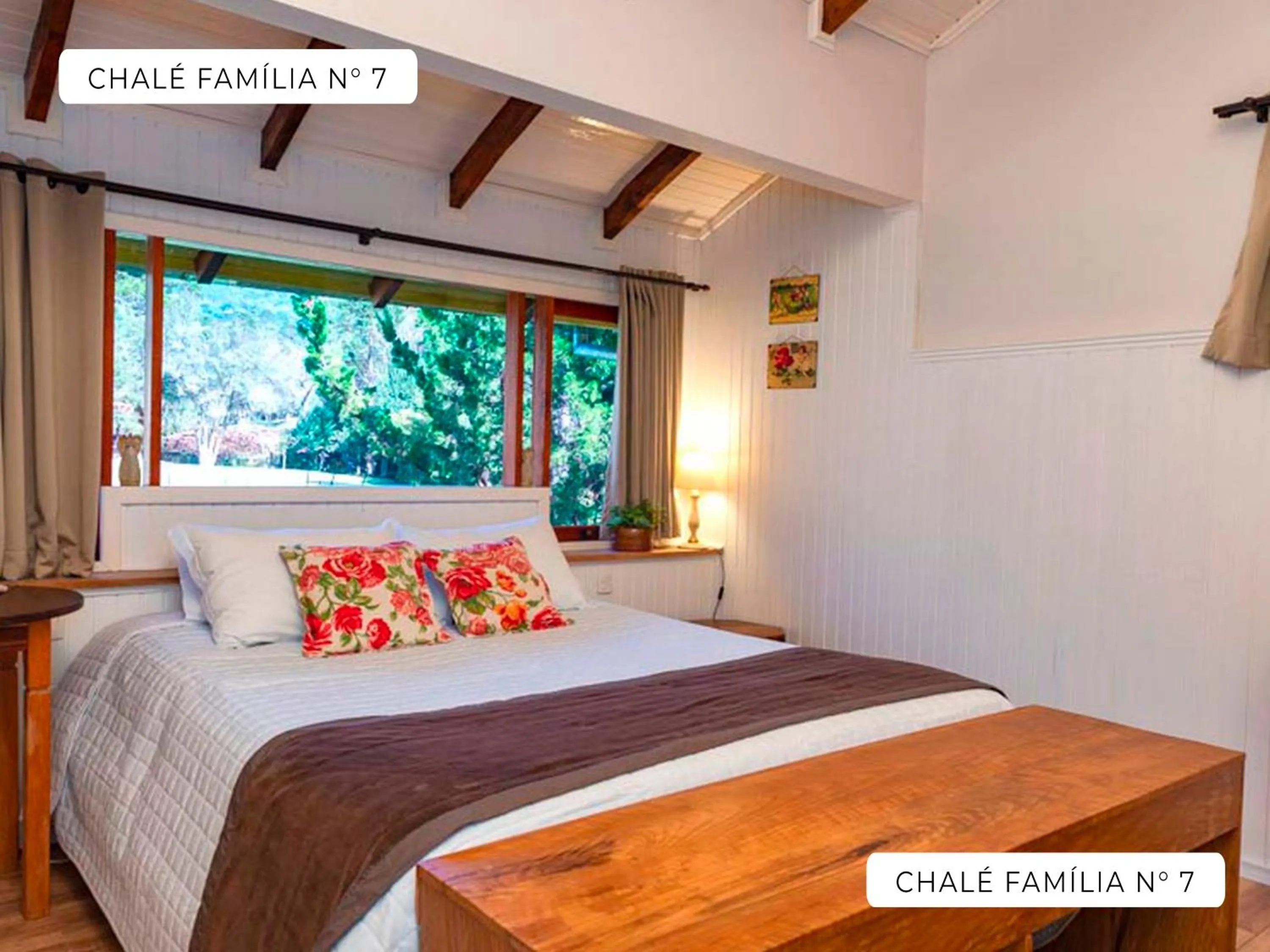 Bed in Serra Bela Eco Pousada