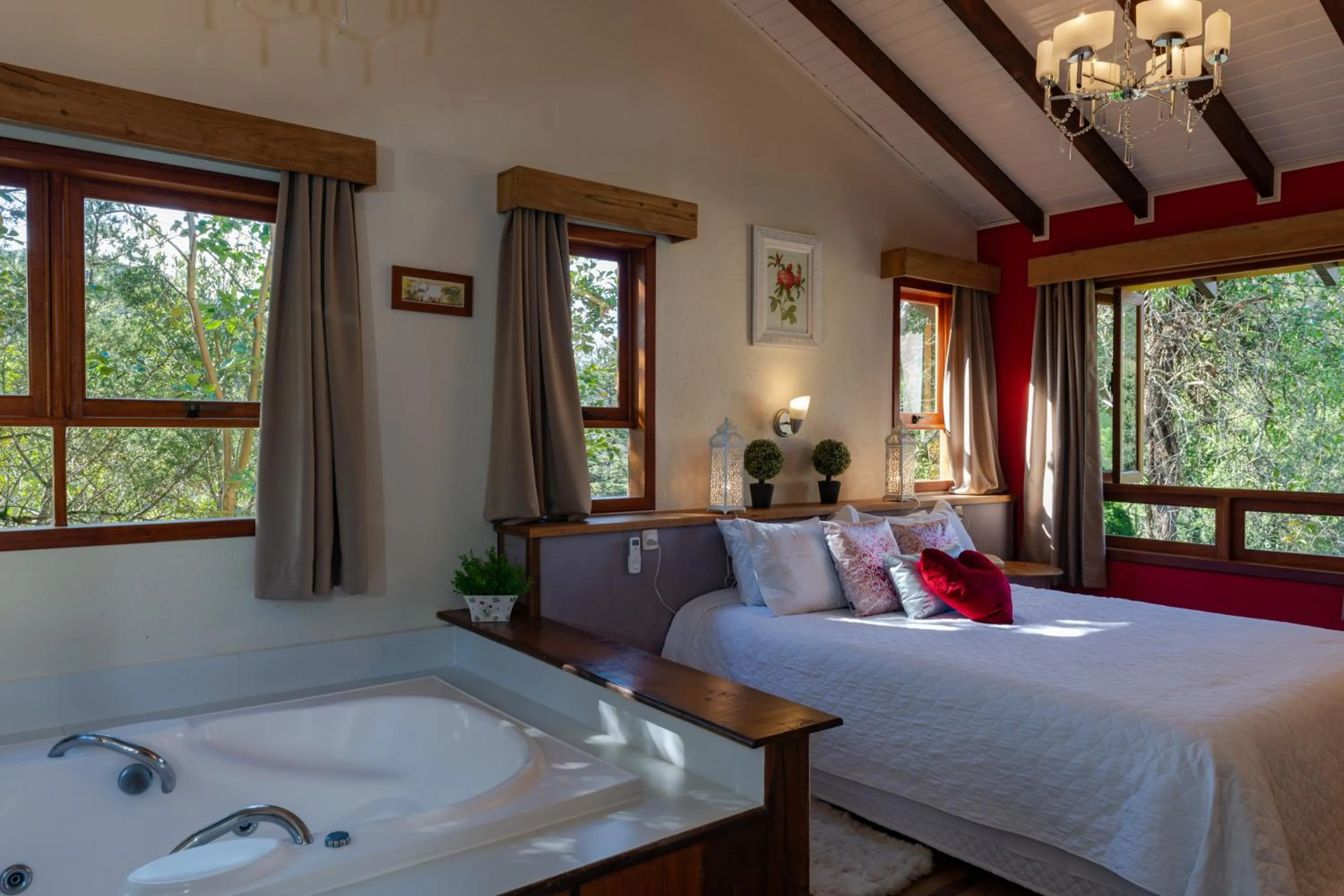 Bed in Serra Bela Eco Pousada