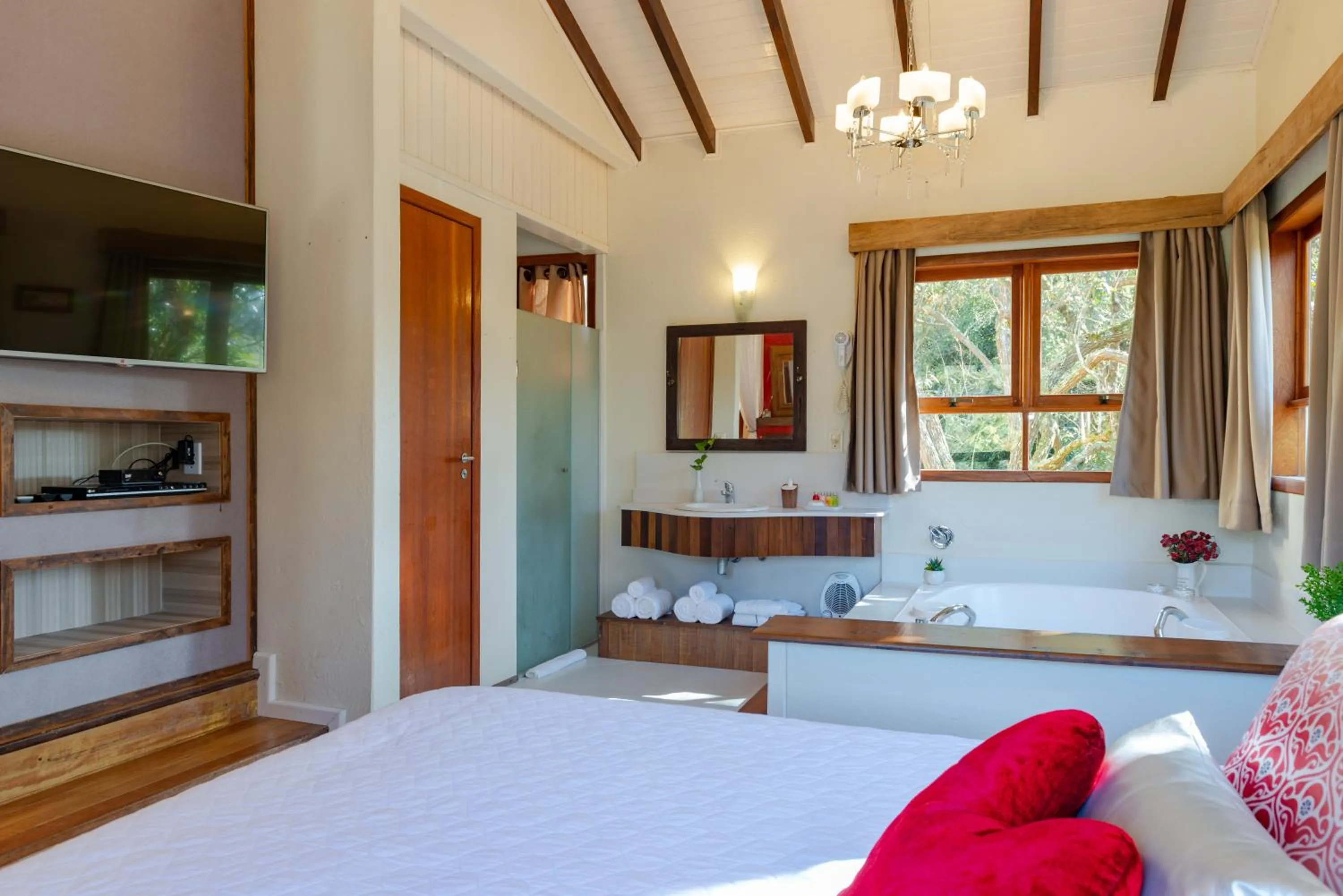 Bed in Serra Bela Eco Pousada