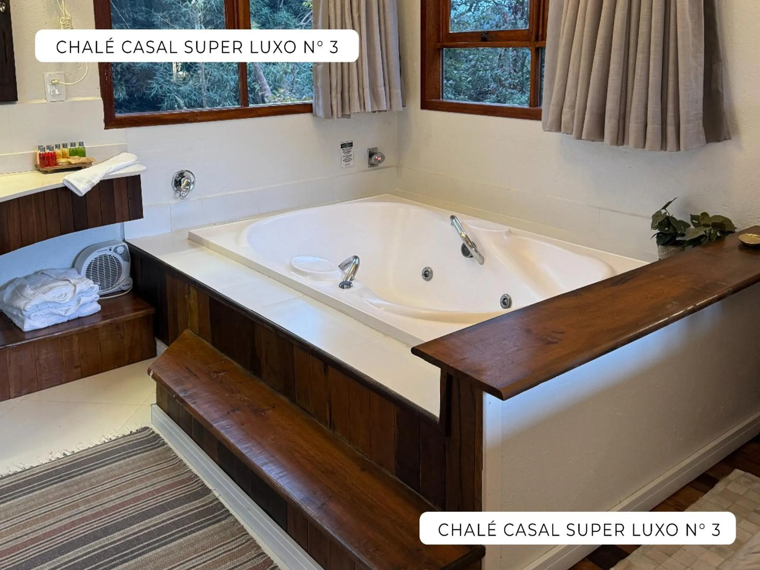 Hot Tub in Serra Bela Eco Pousada