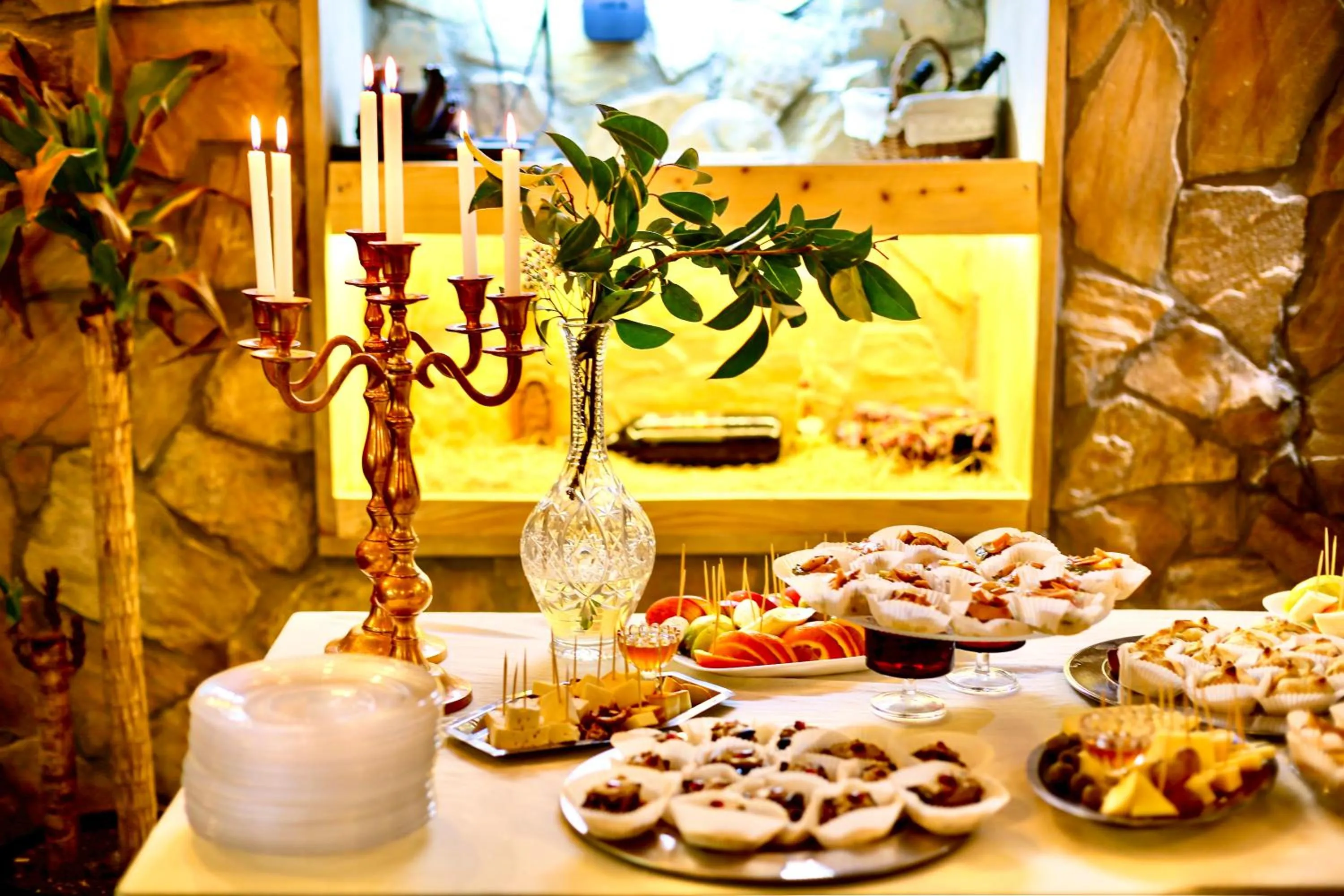 Dining area in Hotel History