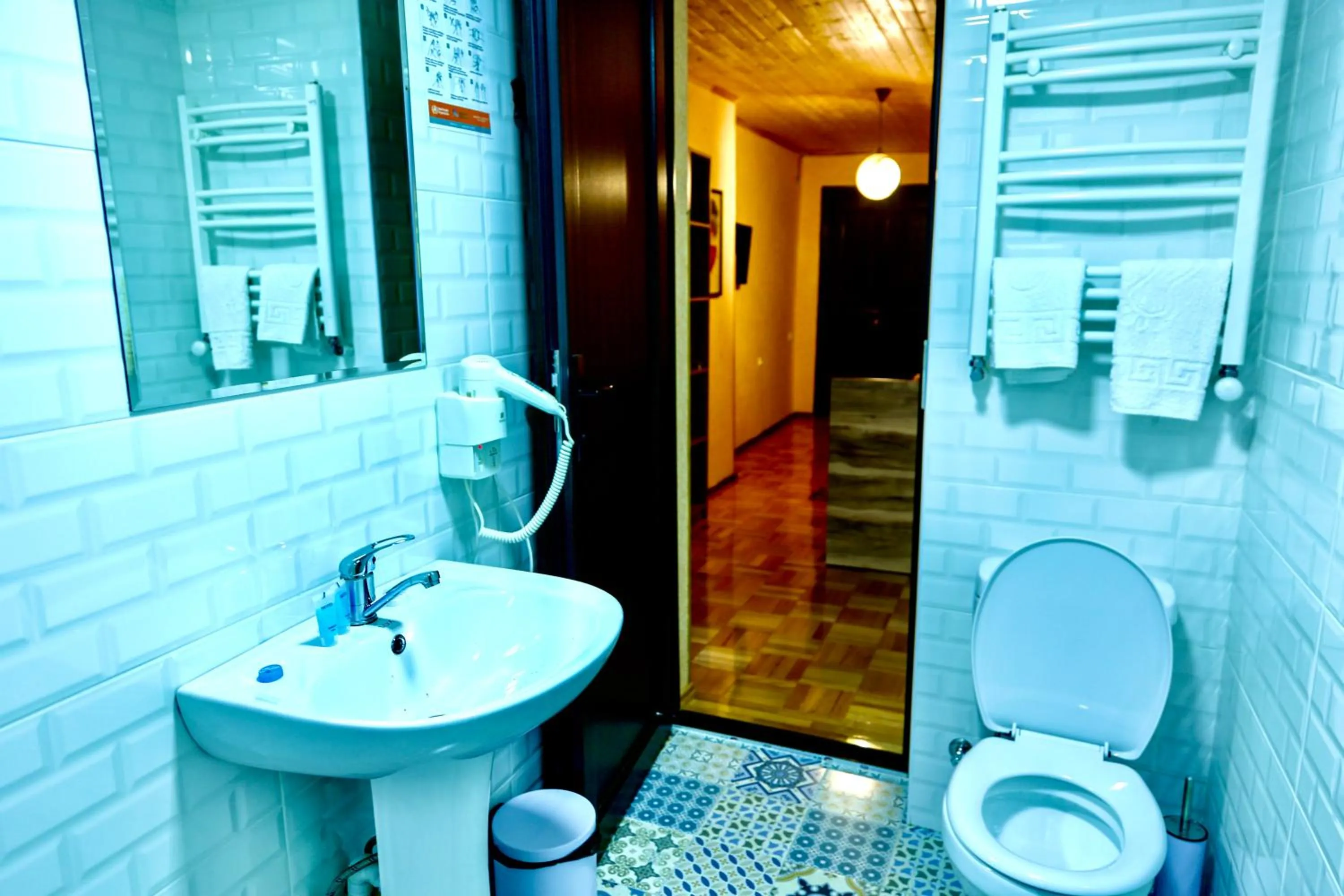 Bathroom in Hotel History