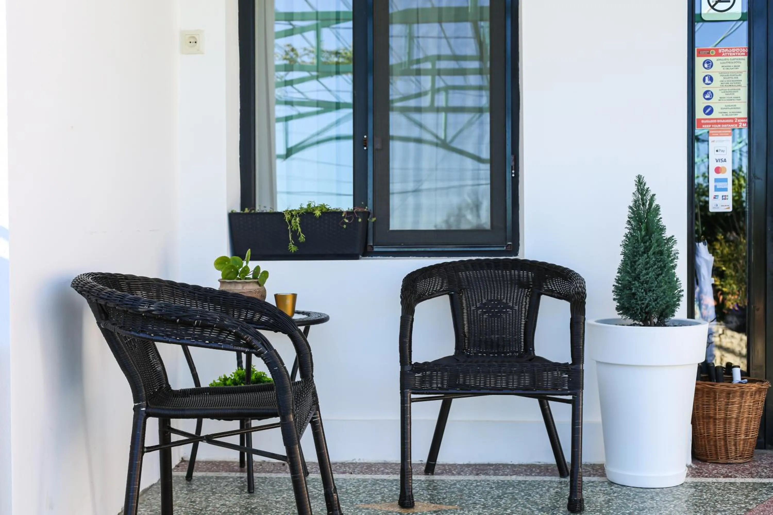 Balcony/Terrace in Hotel History