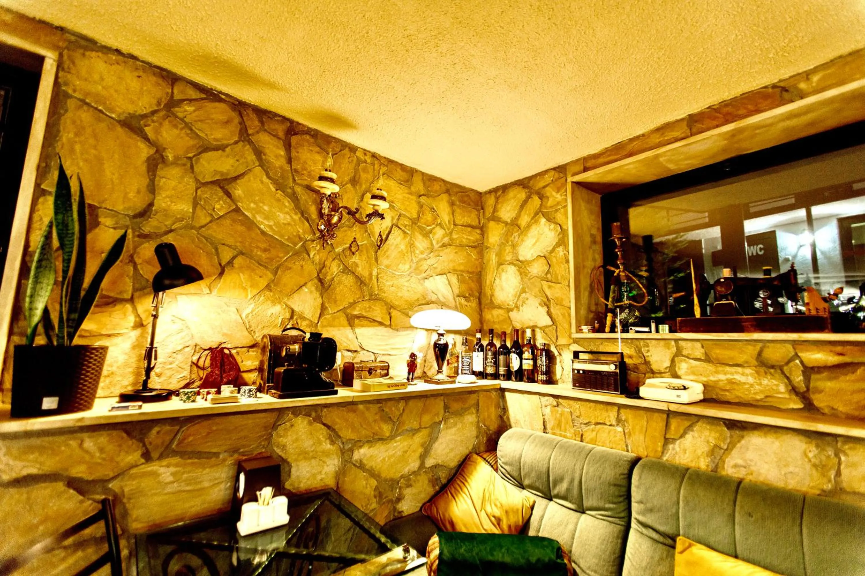 Dining area in Hotel History