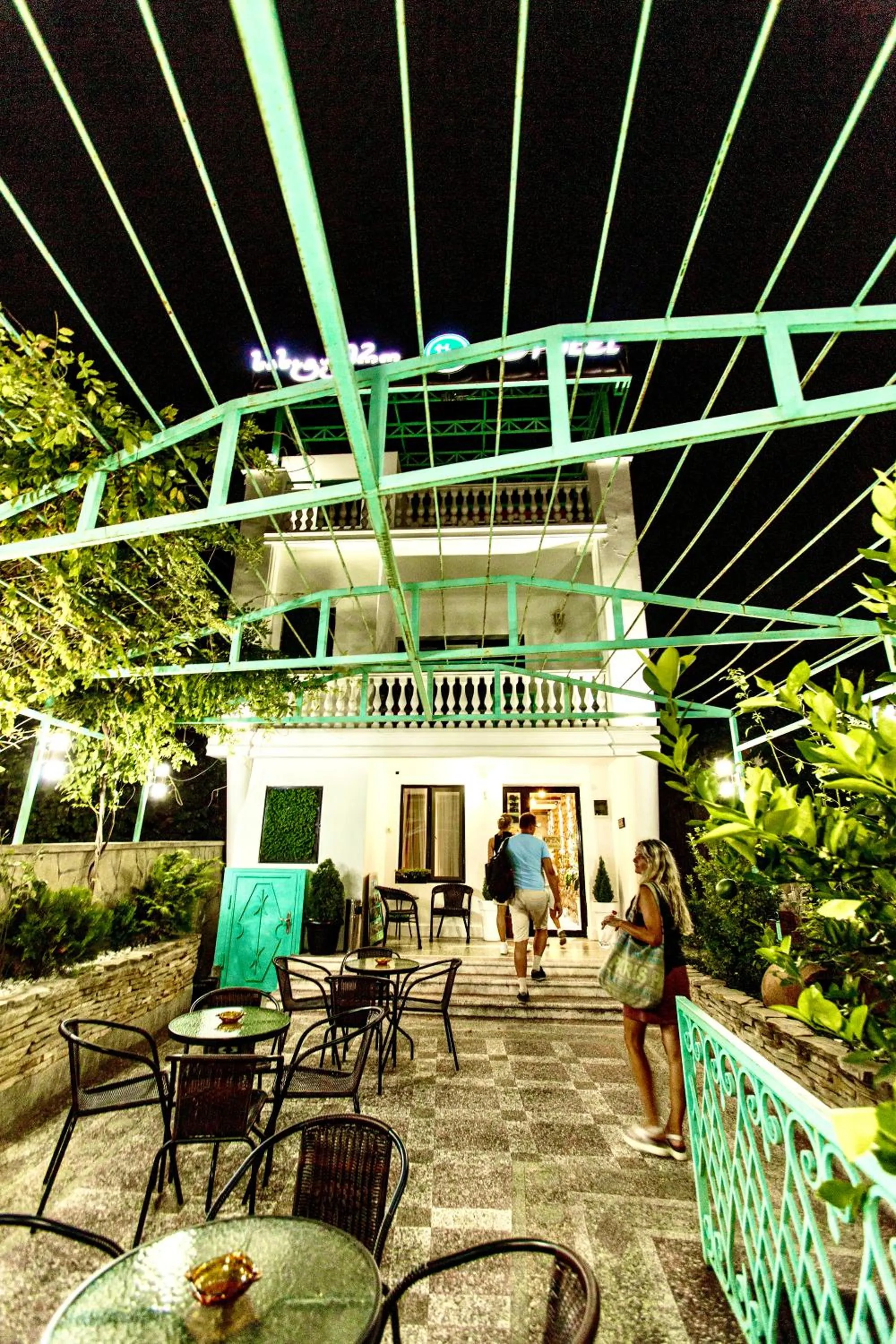 Balcony/Terrace in Hotel History