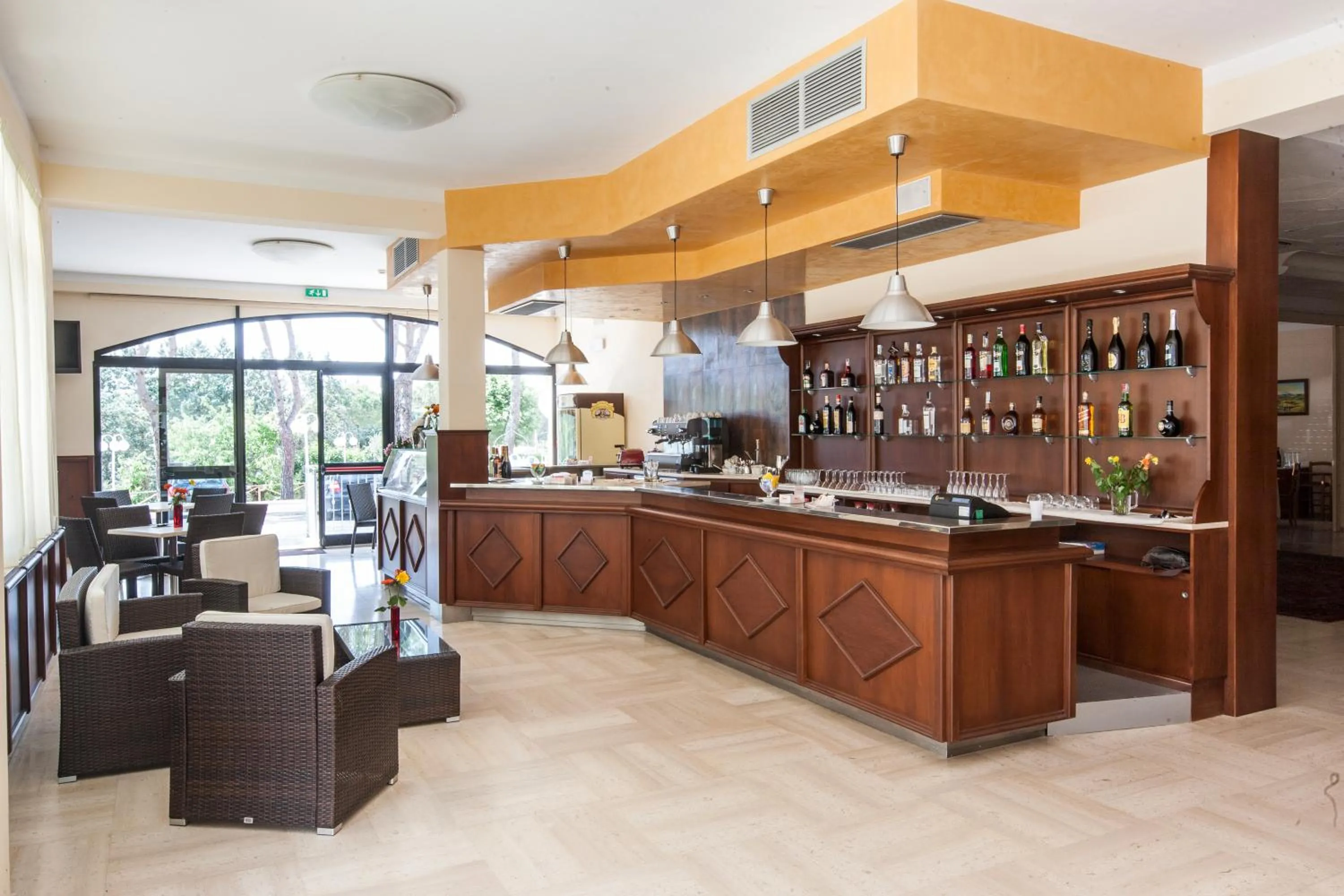 Lobby or reception in Villa Hotel Del Sole