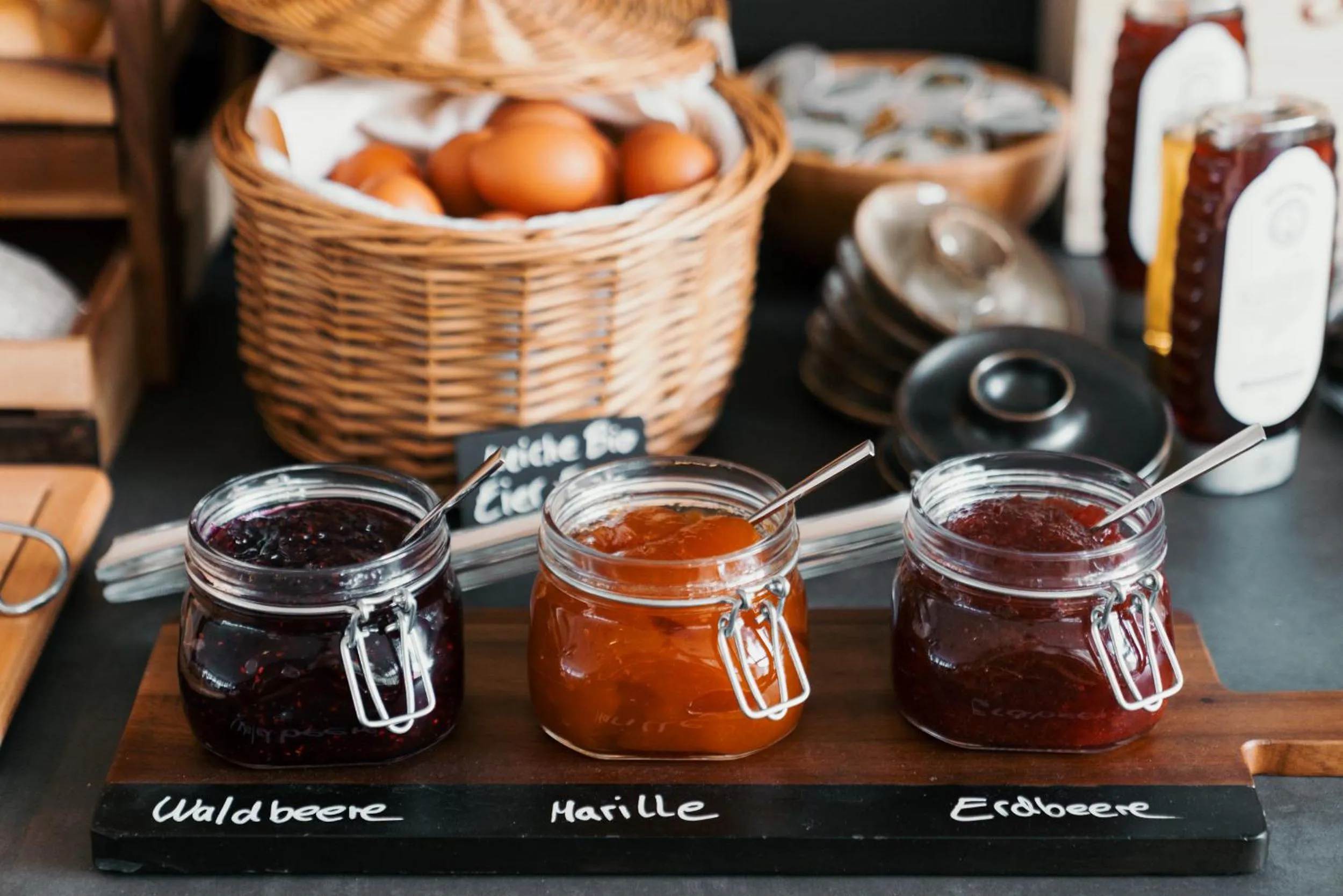 Buffet breakfast in Hotel Esplanade