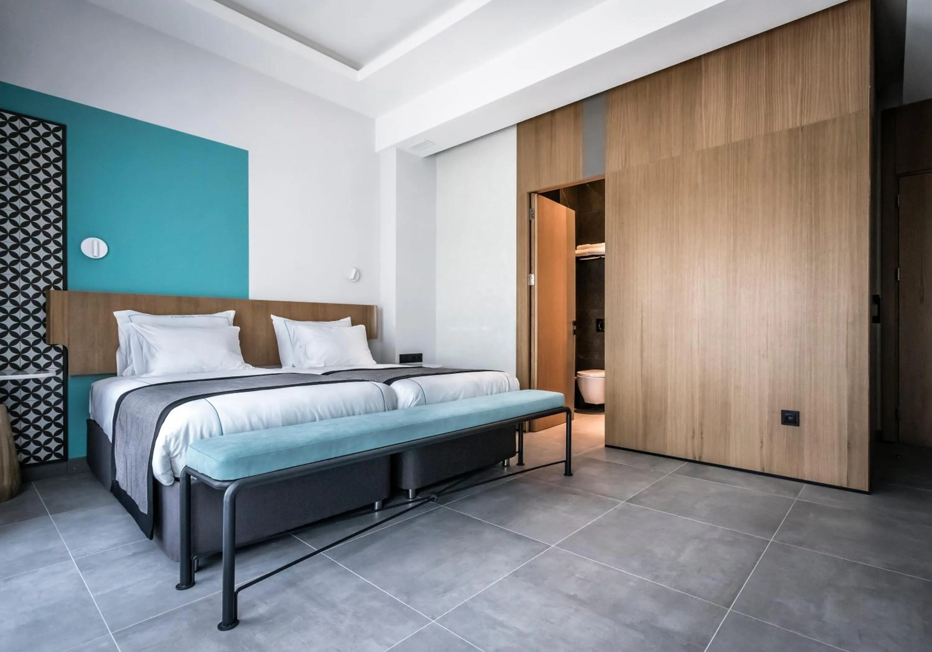 Bed in PAMPHYLIA HOTEL