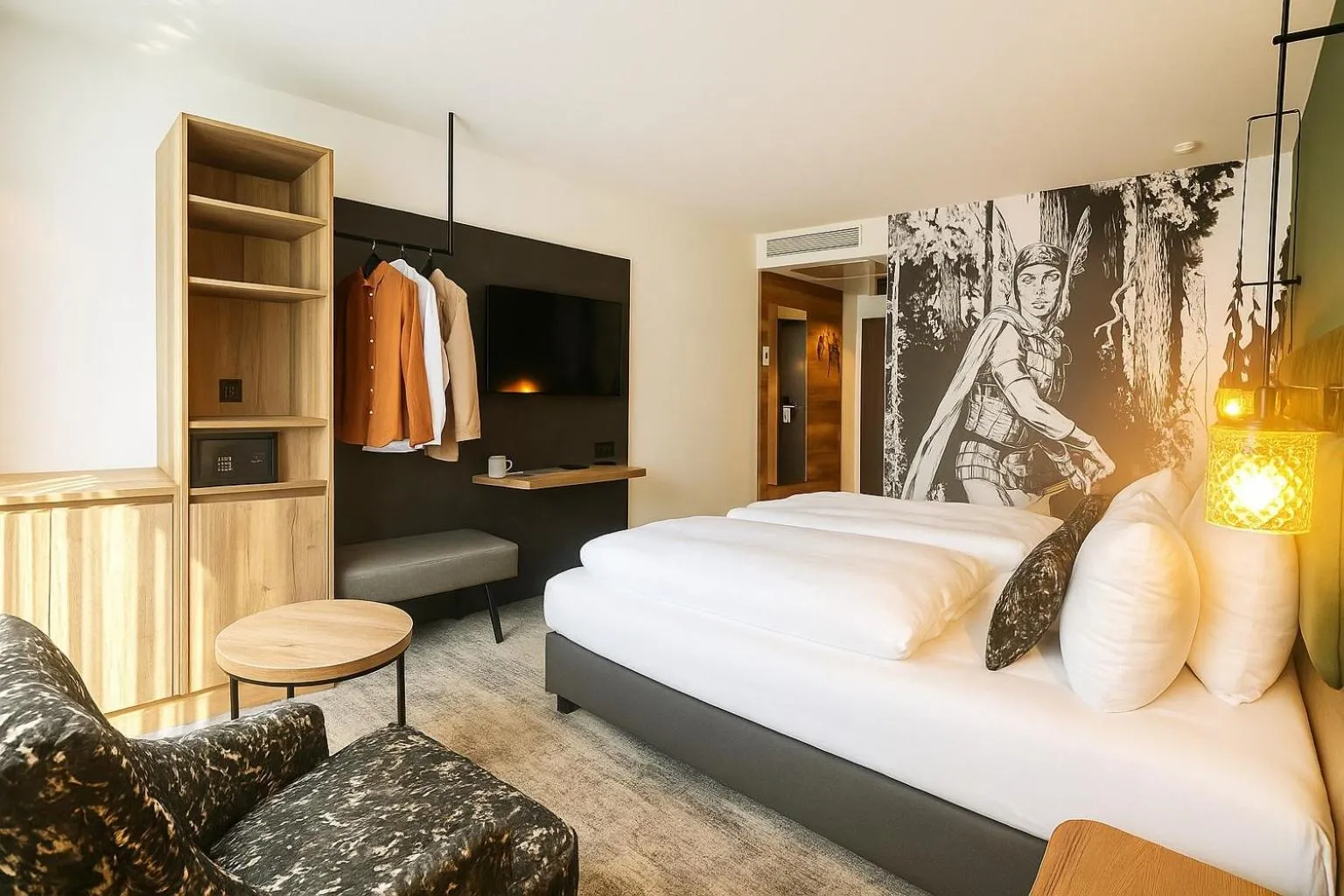 Photo of the whole room, Bed in Dom-Hotel