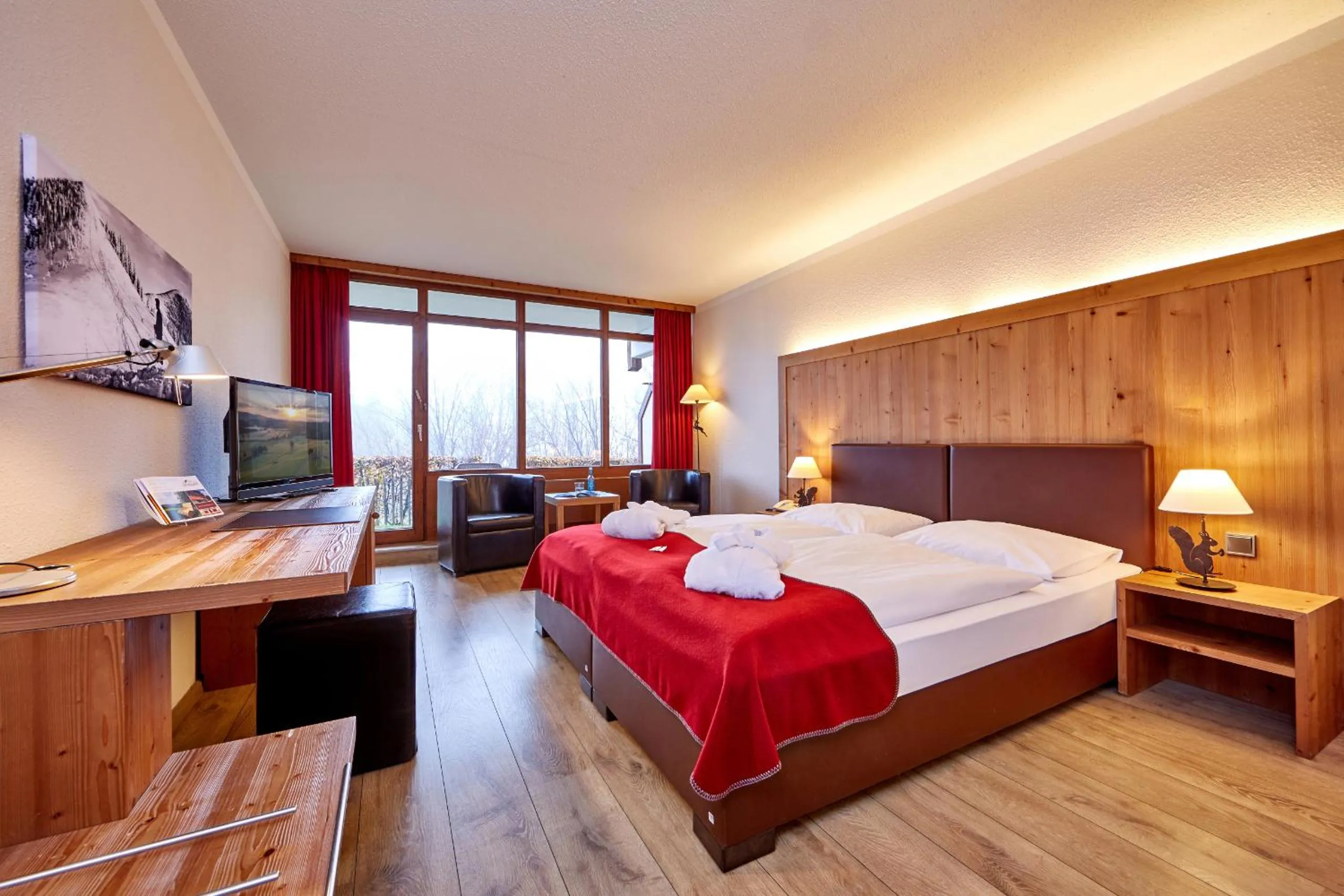 Photo of the whole room, Bed in Hotel Schillingshof