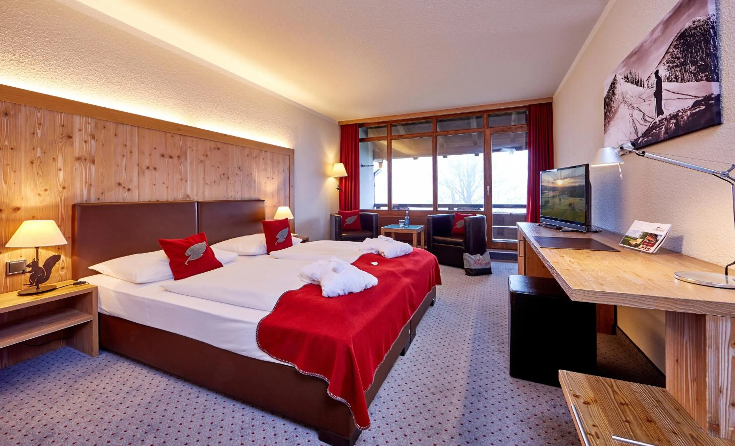 Bed in Hotel Schillingshof