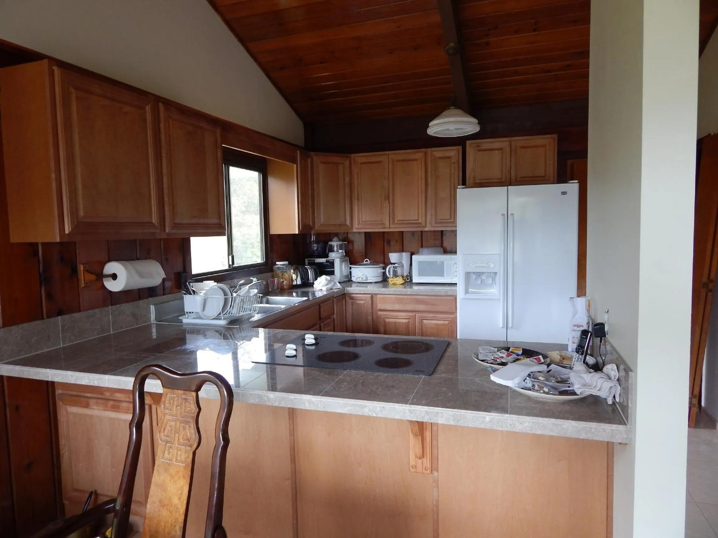 Kitchen or kitchenette in Fern Forest Getaway