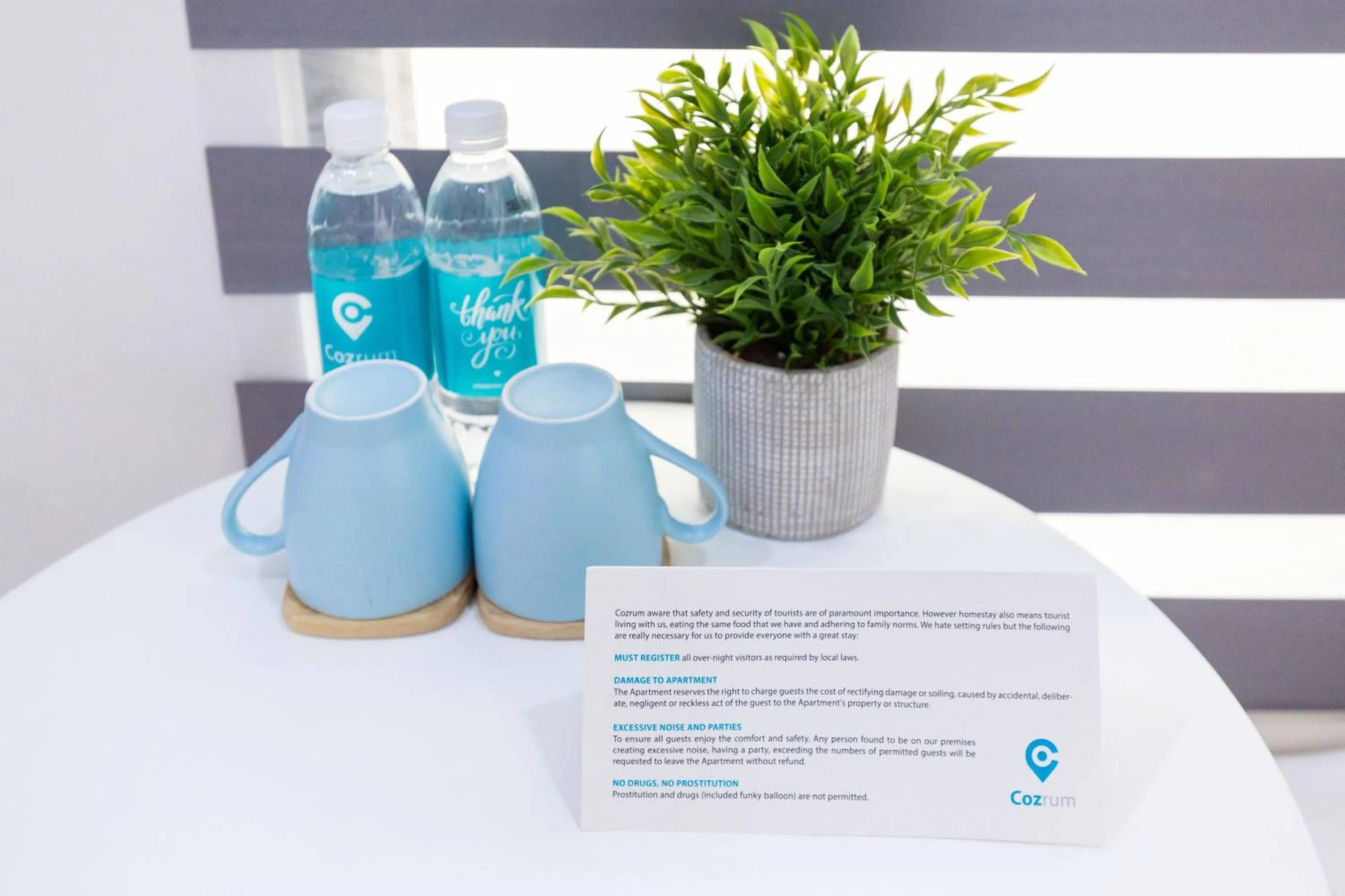 Drinks in Cozrum Homes - Charming Corner