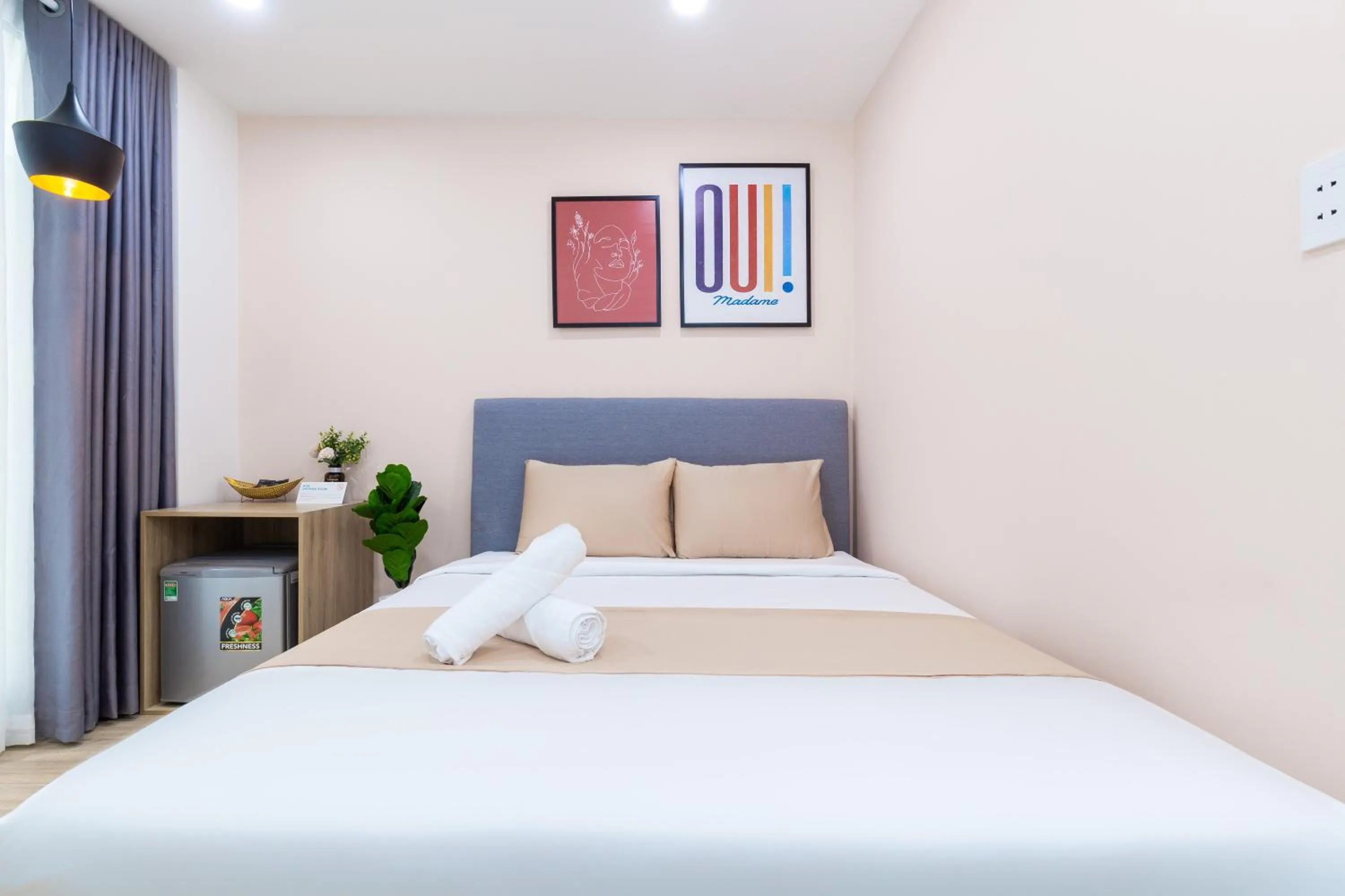 Photo of the whole room, Bed in Cozrum Homes - Charming Corner