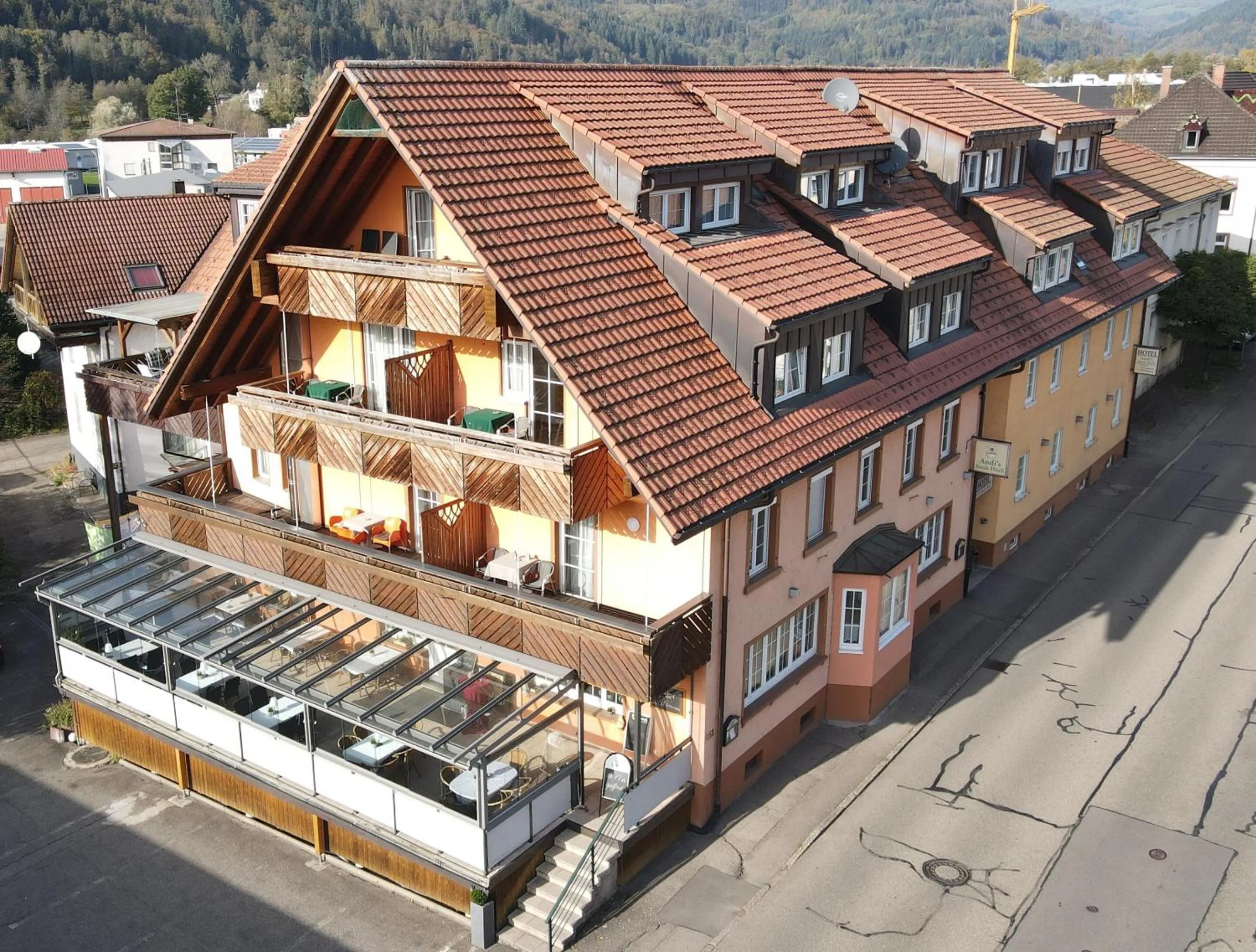 Property building in Andi´s Steakhüsli & Hotel