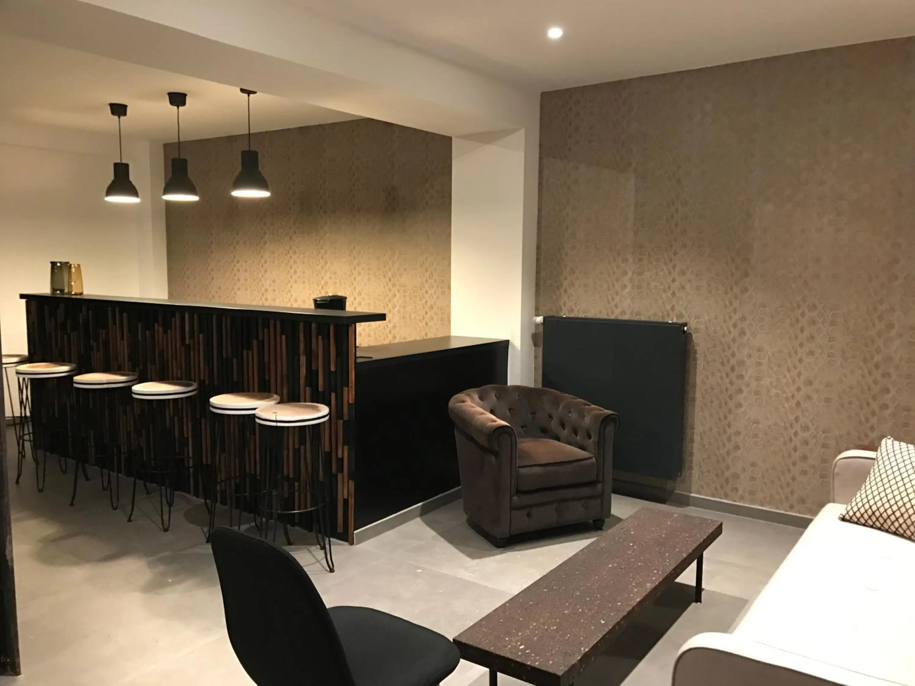 Lobby or reception in Les Cépages