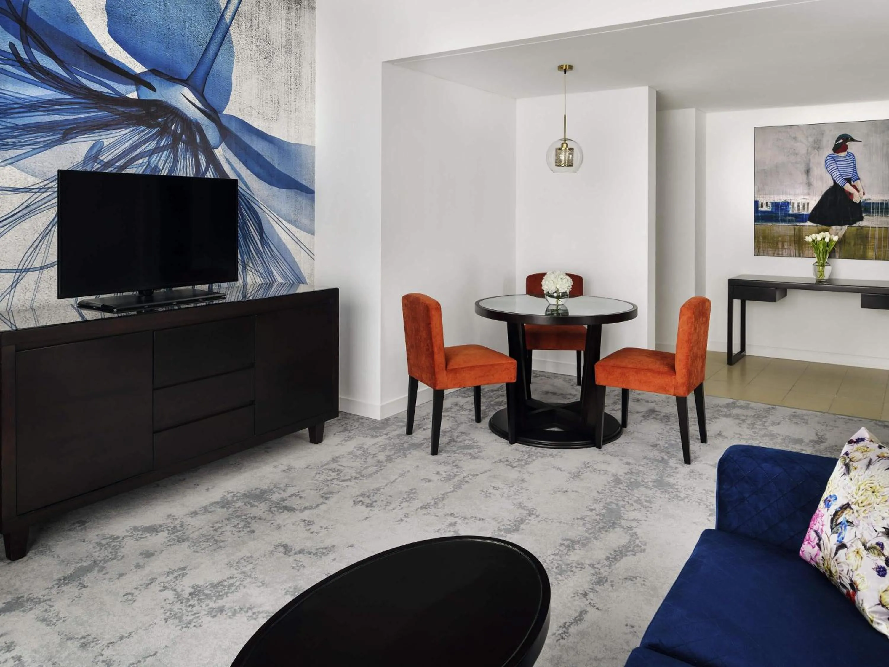 Bedroom in Mövenpick Hotel Jumeirah Lakes Towers Dubai