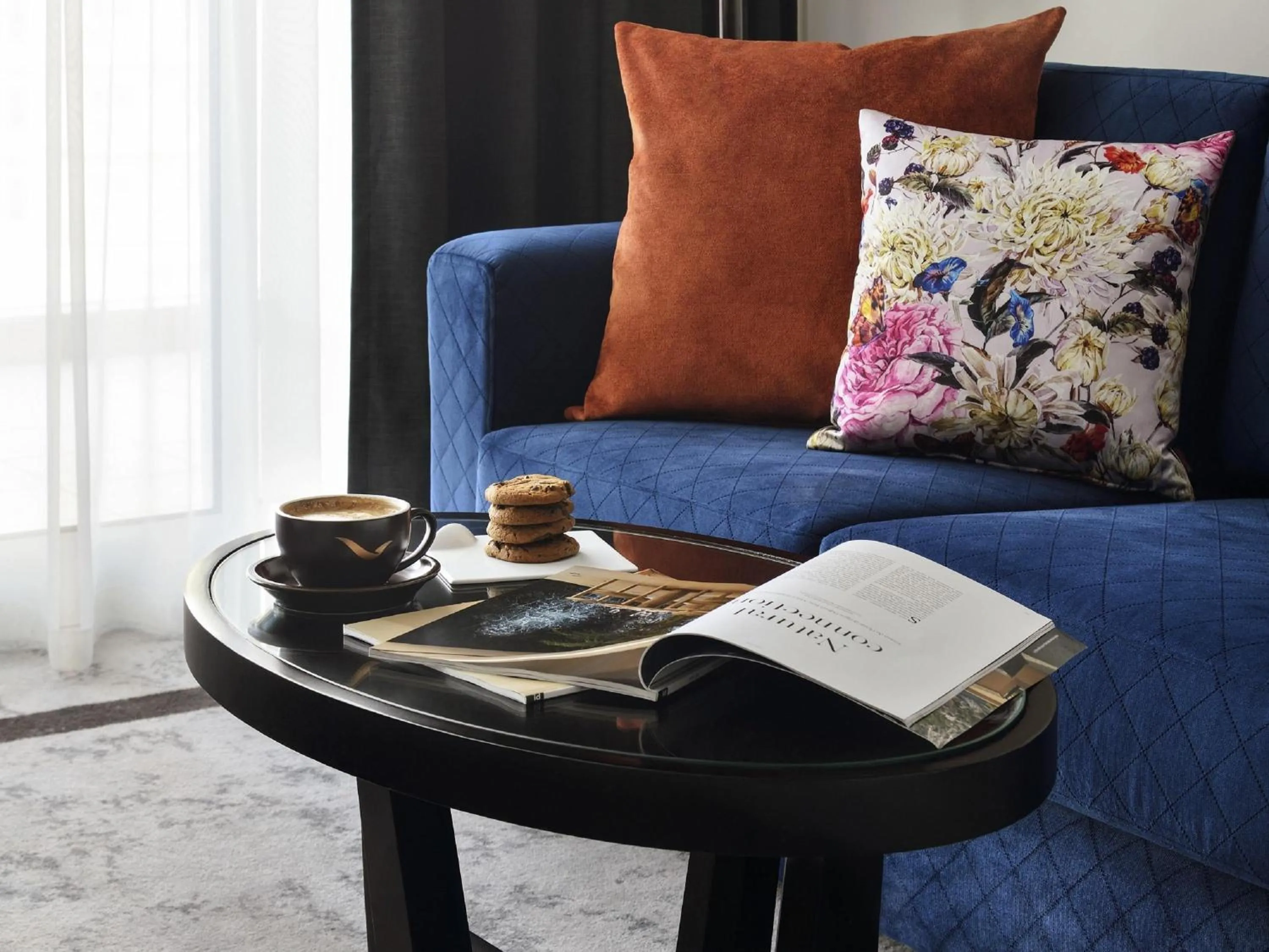 Bedroom in Mövenpick Hotel Jumeirah Lakes Towers Dubai