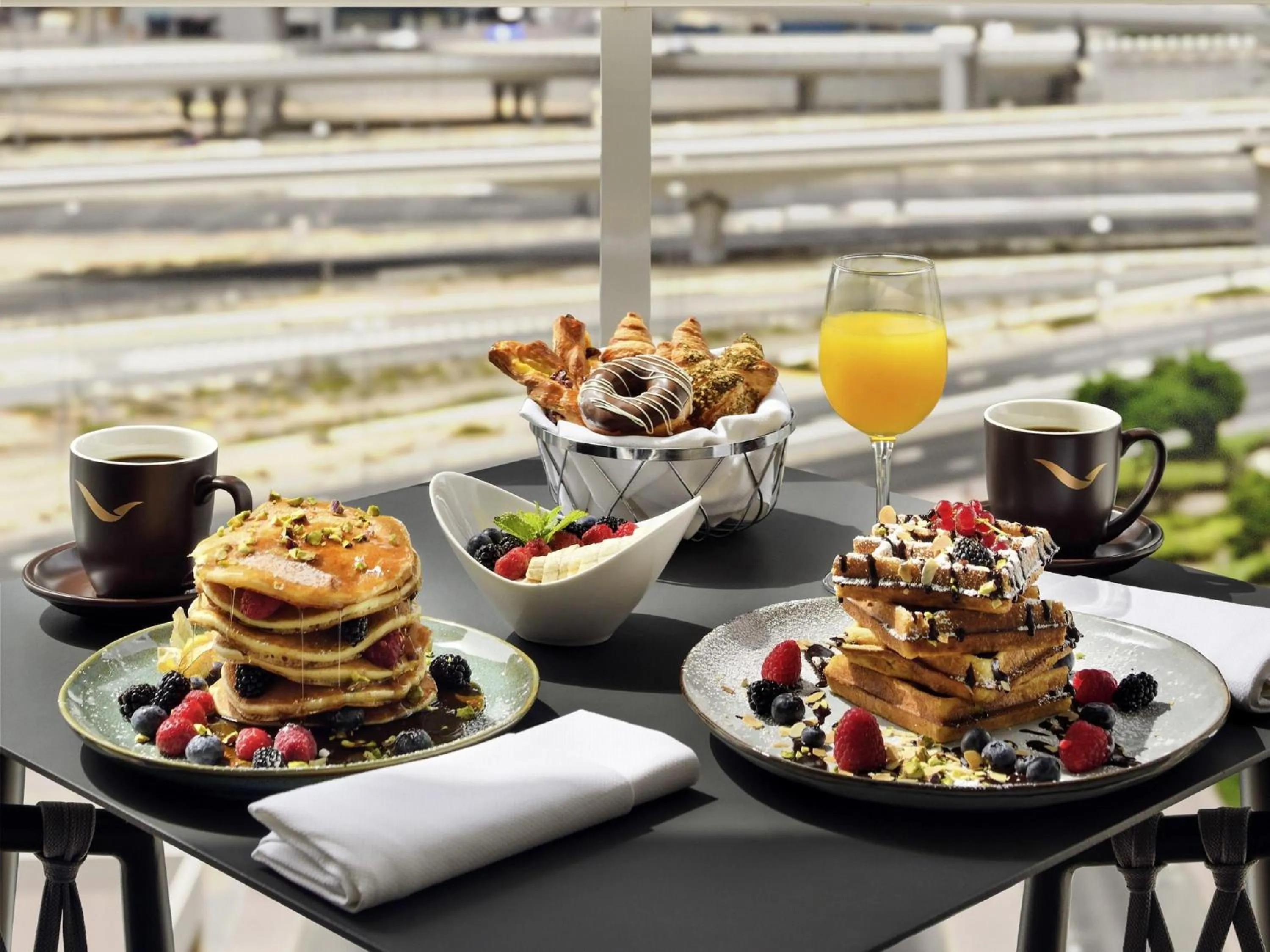 Bedroom in Mövenpick Hotel Jumeirah Lakes Towers Dubai
