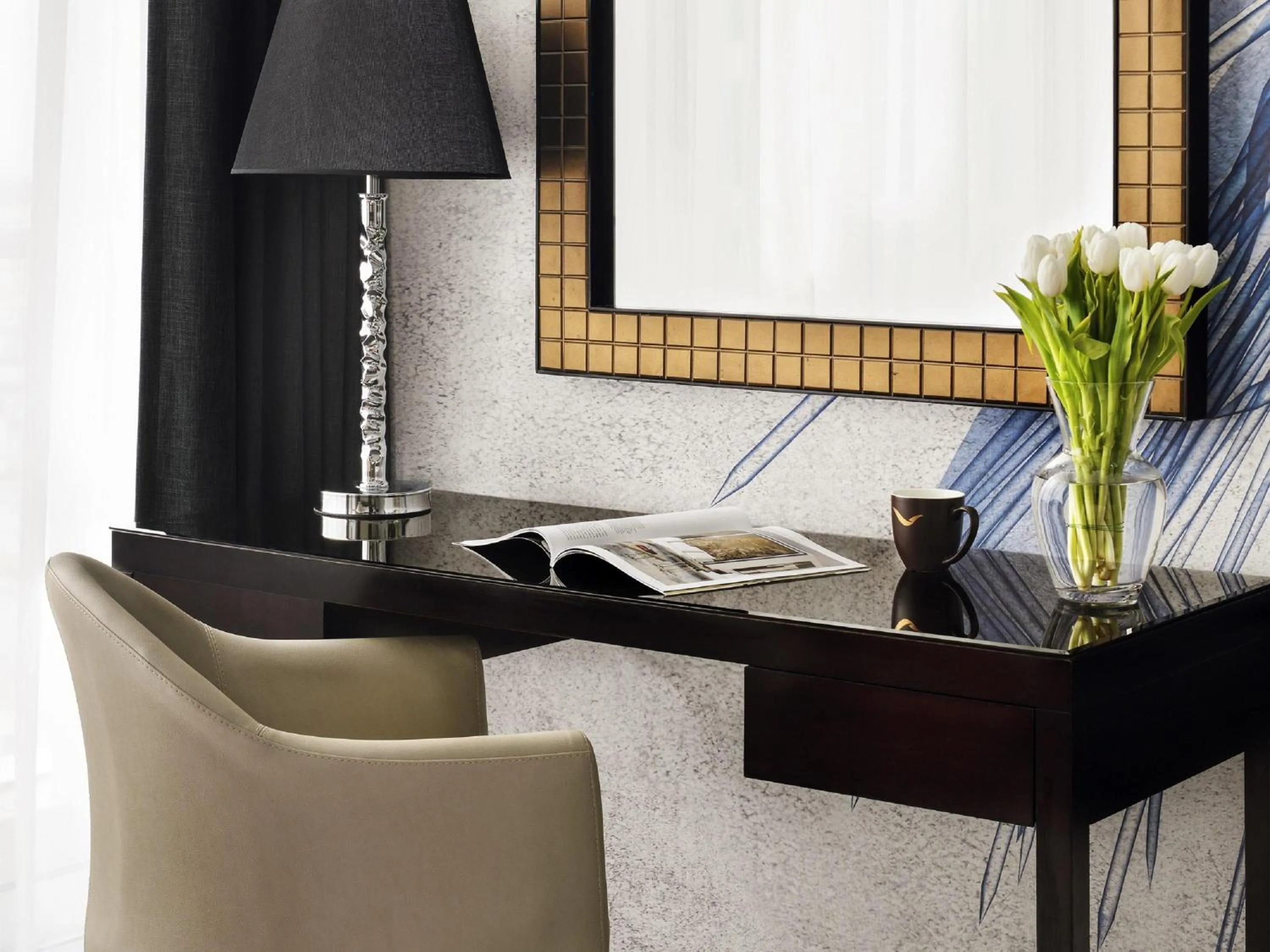 Bedroom in Mövenpick Hotel Jumeirah Lakes Towers Dubai