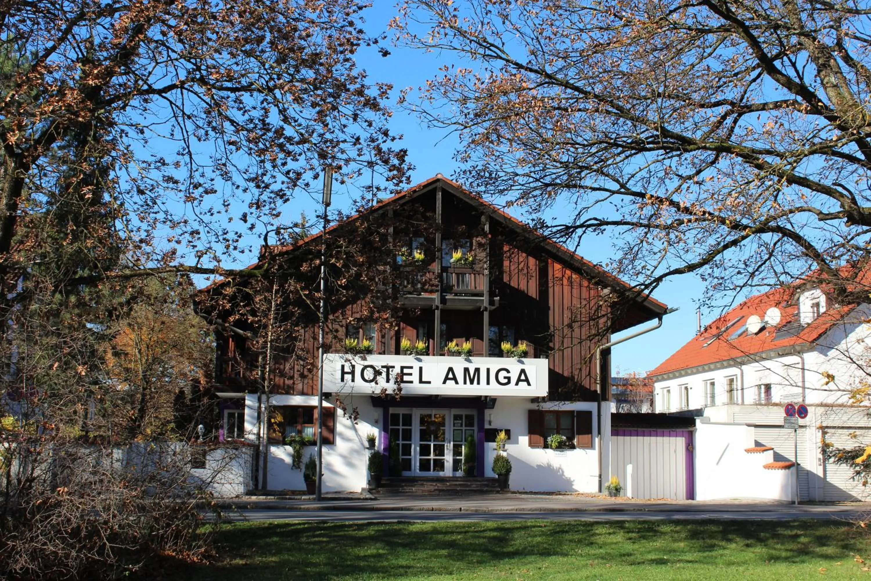 Property building in Amiga Hotel München Messe